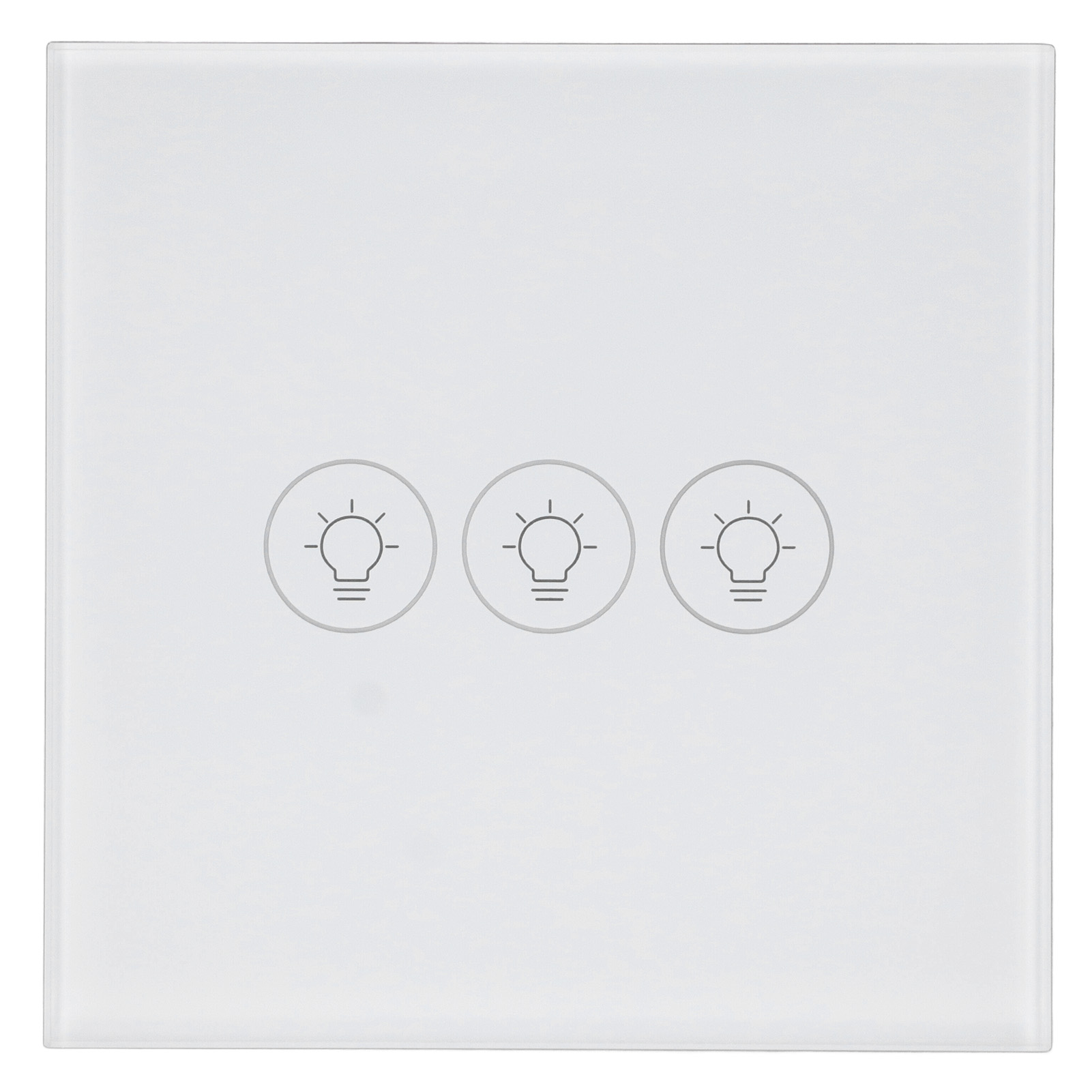 Wlan-touch-wandschalter, Dimmbar, Sprachsteuerung, Timer, Tuya-kompatibel, 90–250 V
