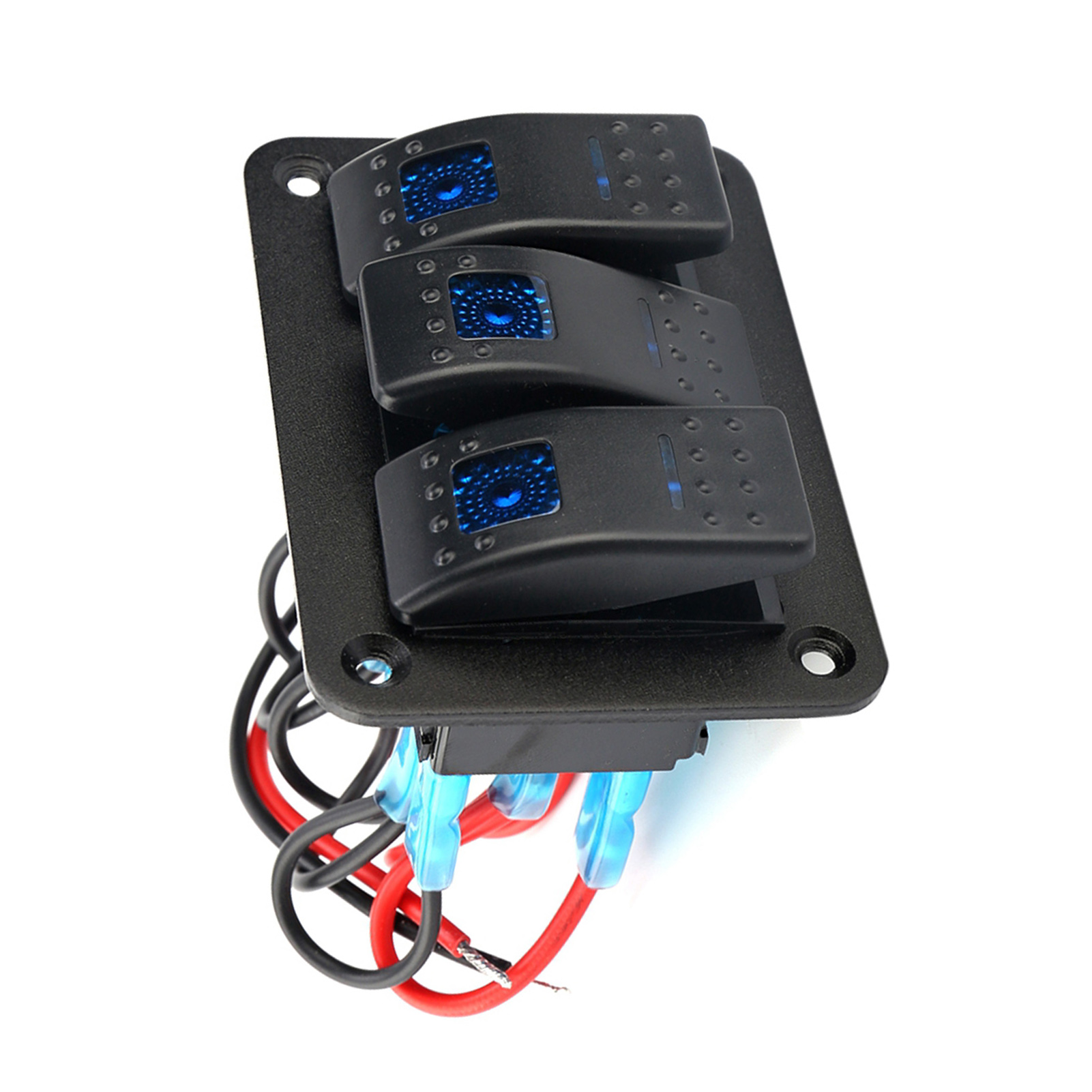 3-wege-kippschalter 12-24v Mit Led-anzeige Für Boote, Wohnwagen Und Wohnmobile