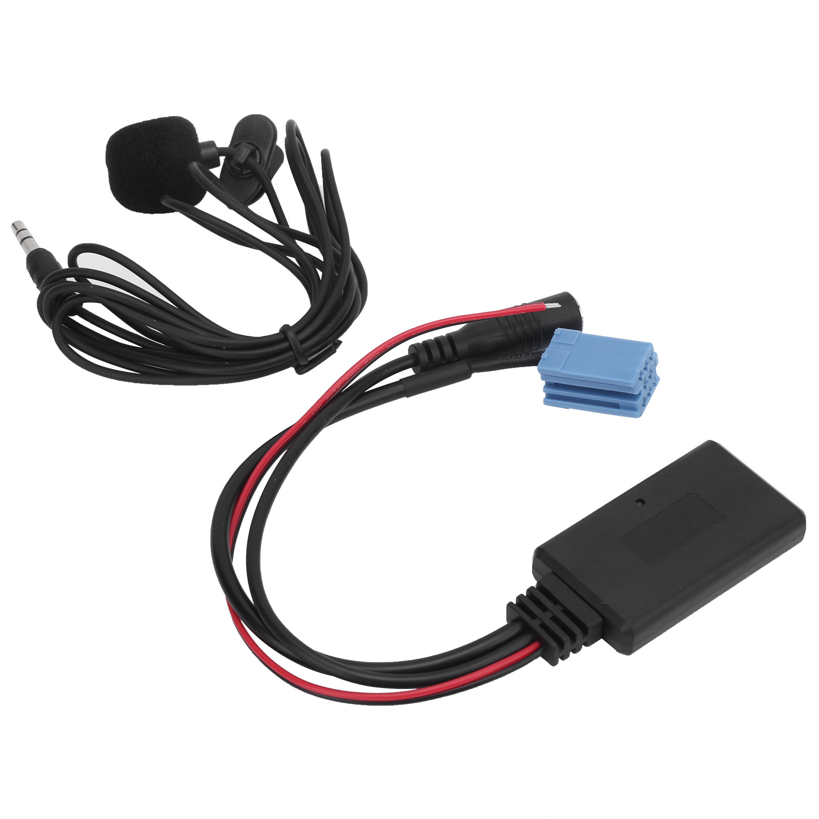 Mini-iso-8-pin-autoradio-mikrofon Mit Kabelgebundenem Bluetooth-5.0-adapter Für Mobiltelefone, Tablets Und Mp3-player