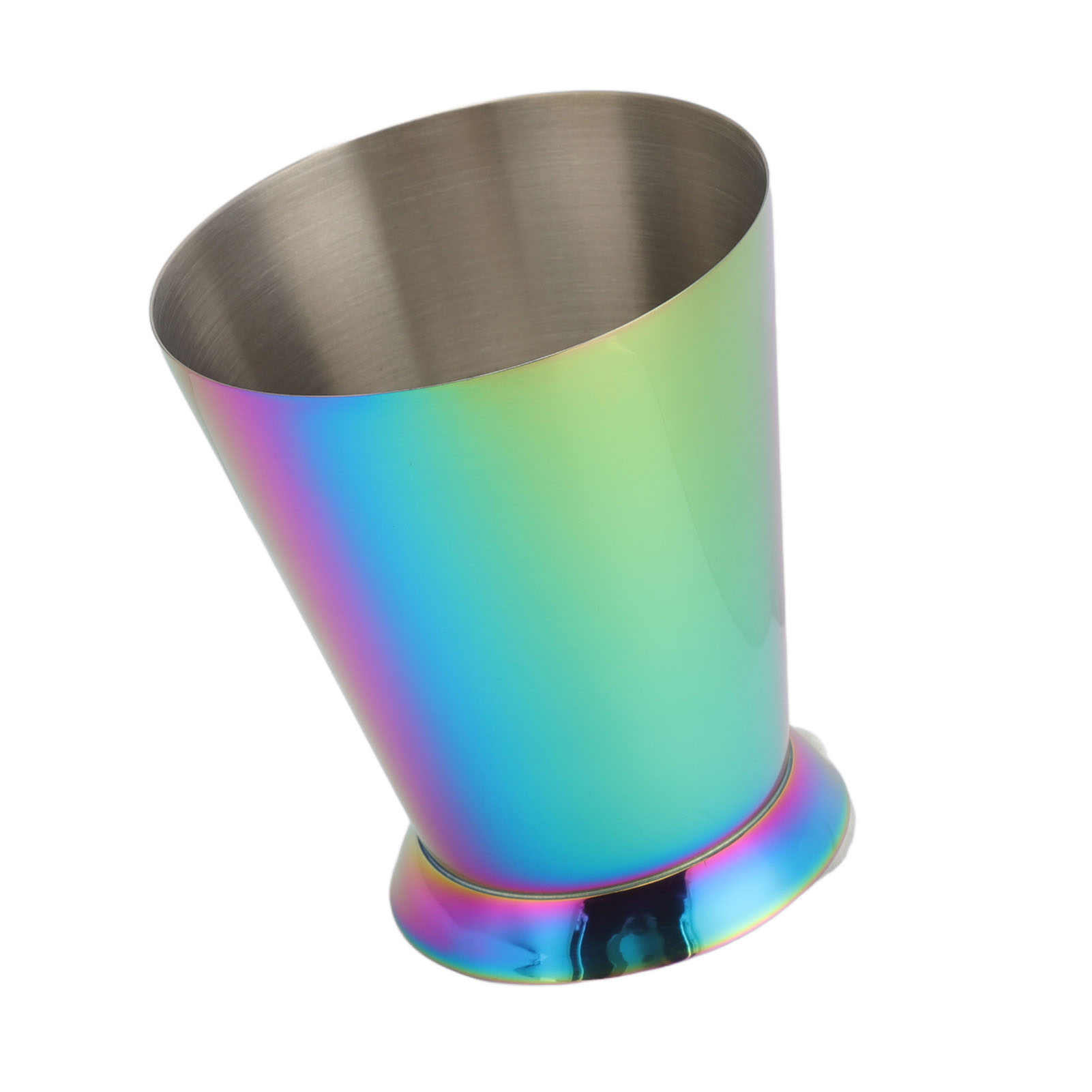 Mehrfarbiges Regenbogen-cocktailglas Aus Edelstahl, Julep-becher Für Die Bar, Bierglas Mit Farbverlauf, 4er-set