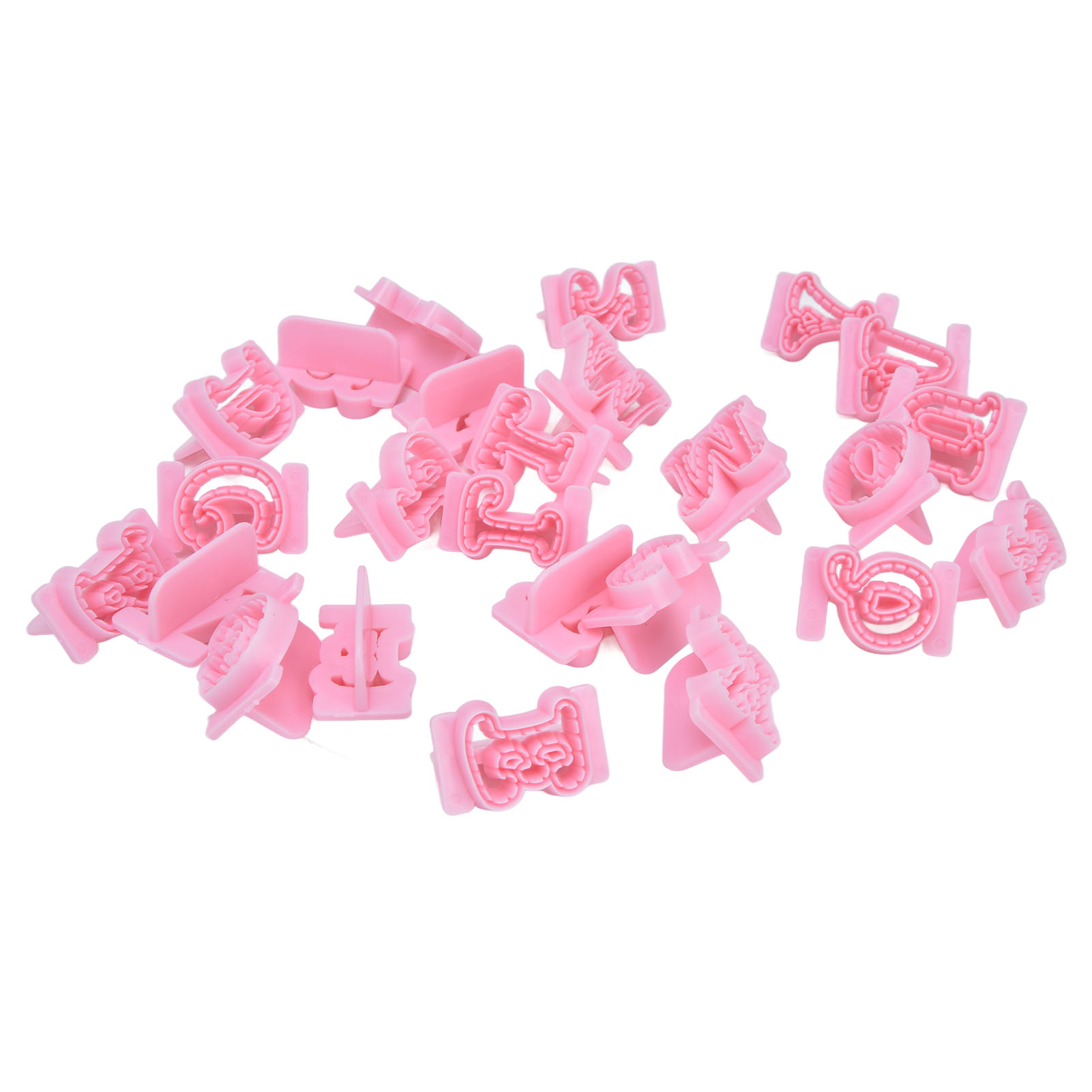 Set Mit 26 Ausstechformen In Großbuchstaben A-z Für Kekse, Fondant, Kuchen Und Gebäckdekoration (b61)