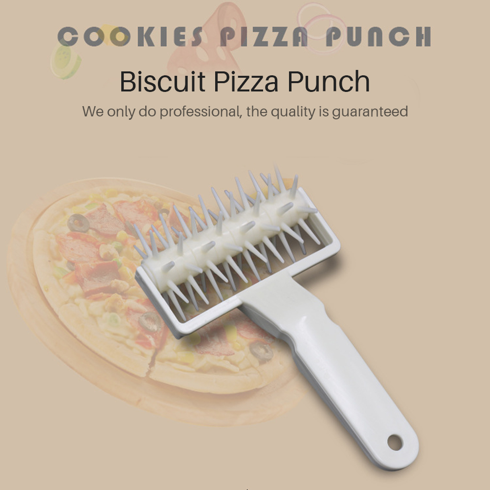Kunststoff-nudelholz Mit Locher Für Pizza, Brot, Bastelarbeiten, Backzubehör, 1 Stück
