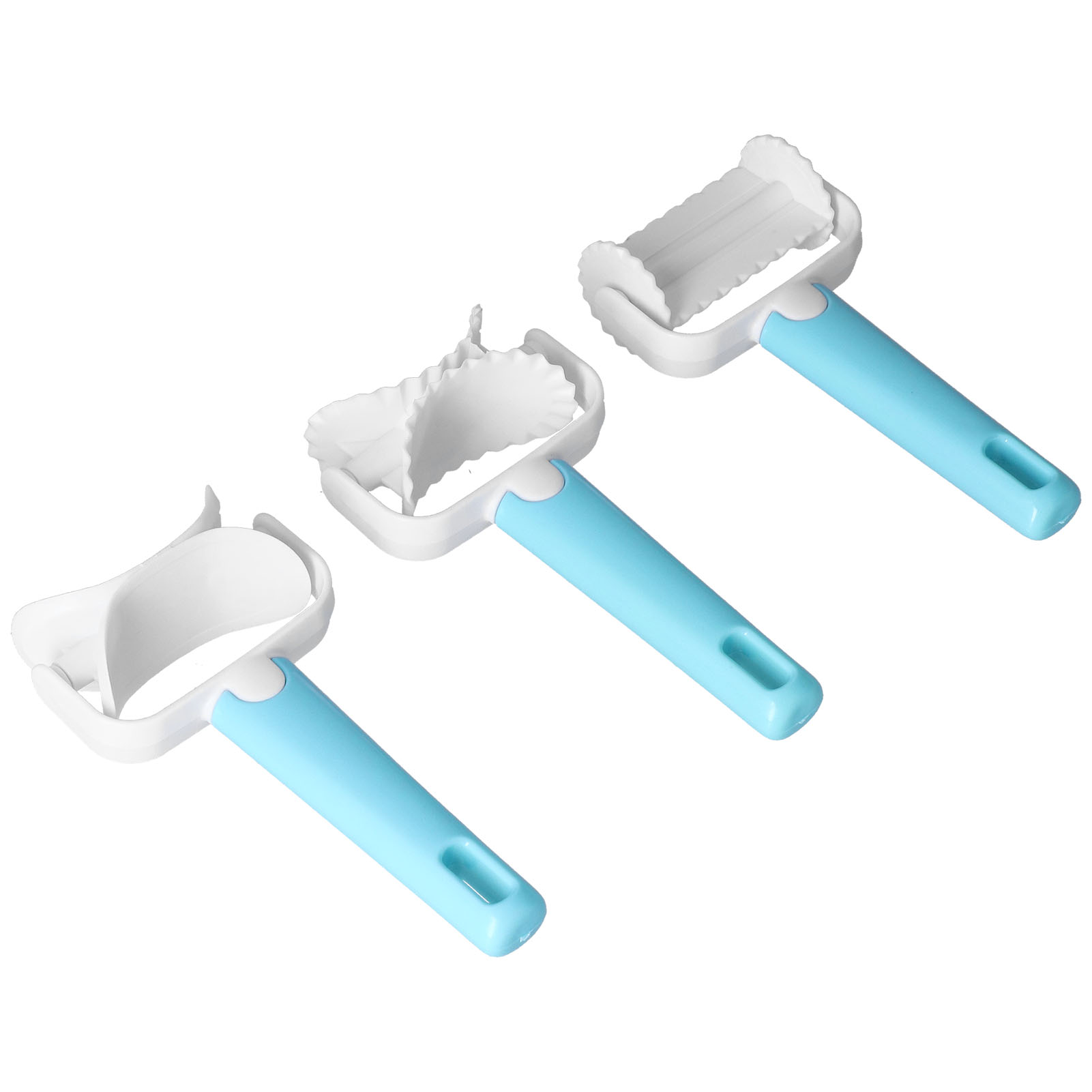 Set Mit 3 Nudelausstechern, Gebäckmesser, Ausstechformen Für Ravioli, Kekse, Kuchen Und Gebäck