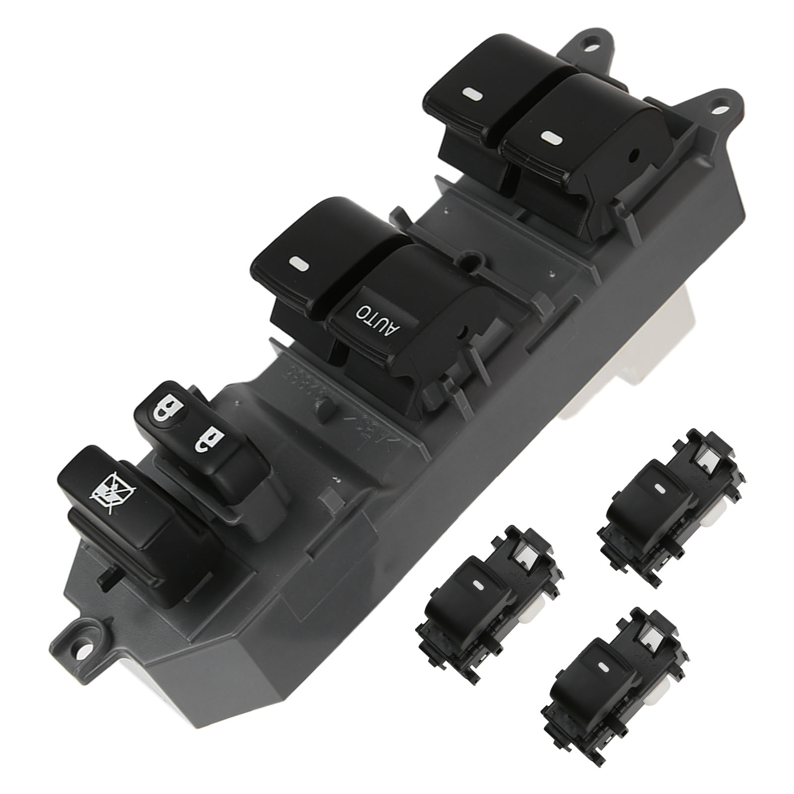 4 Stück Elektrischer Fensterheberschalter 84820-06100, Kompatibel Mit Rav4 Linkslenker 2006-2012