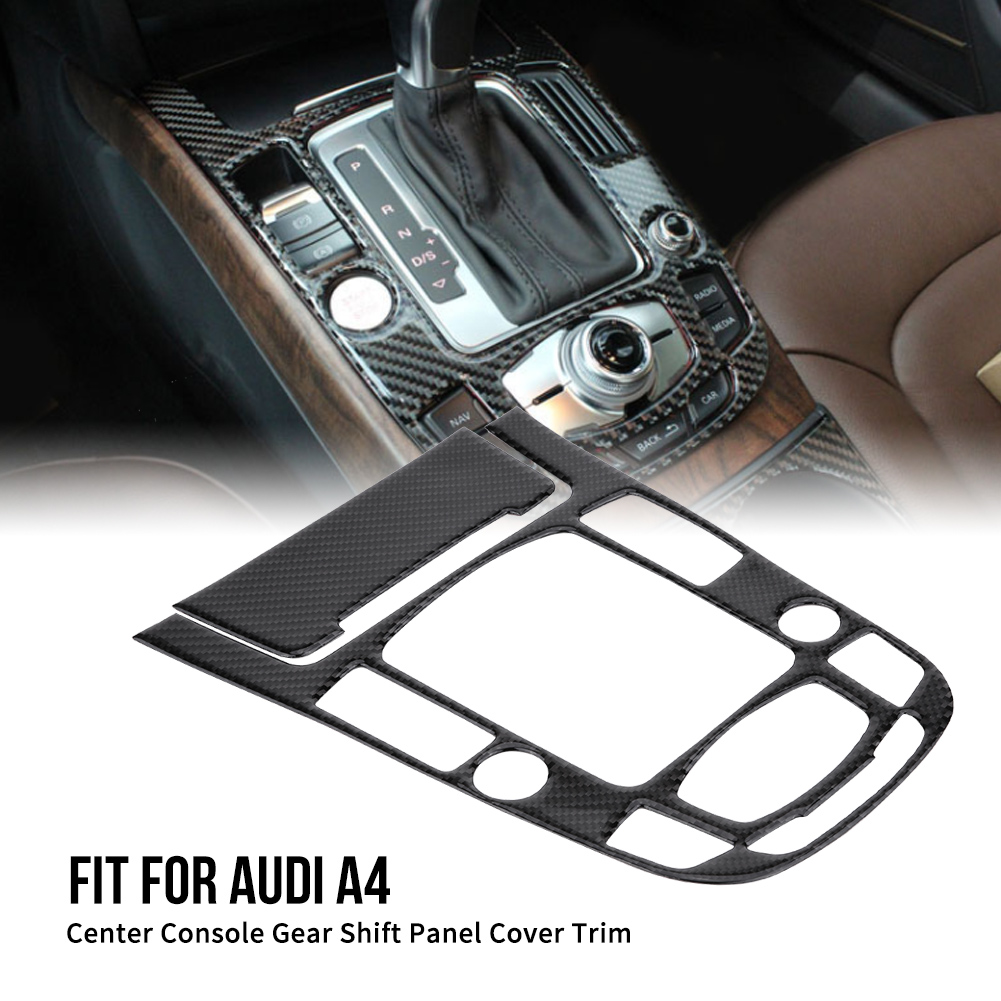 Abdeckung Für Den Schalthebel Der Mittelkonsole Aus Kohlefaser Für Audi A4