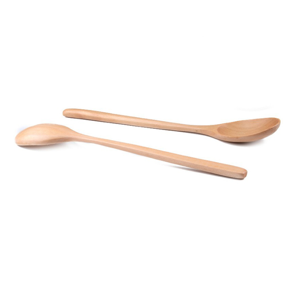 Set Aus 4 Kleinen Holzlöffeln Mit Langen Griffen Für Honig, Milch, Suppe, Kaffee, Tee, Zucker Und Gewürze