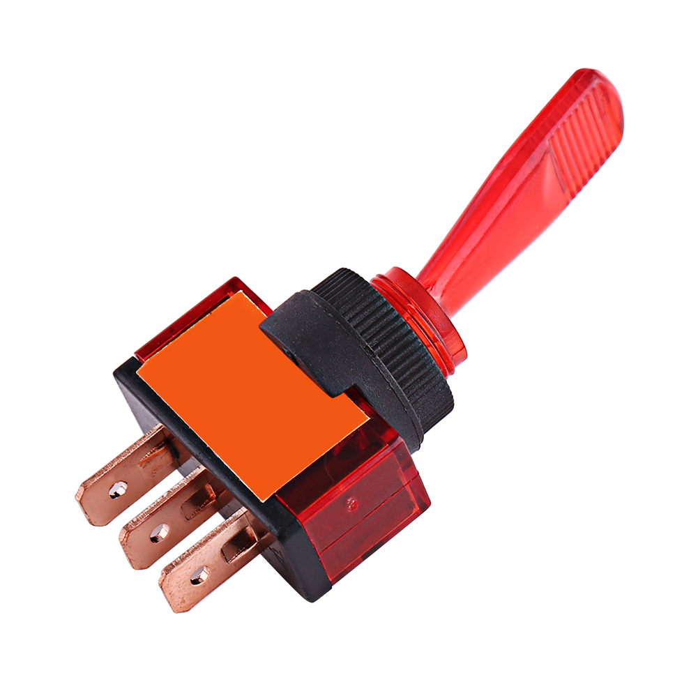 12v 20a 3-pin Spst Led-wippschalter Ein/aus Für Auto, Lkw, Boot - 4er-pack
