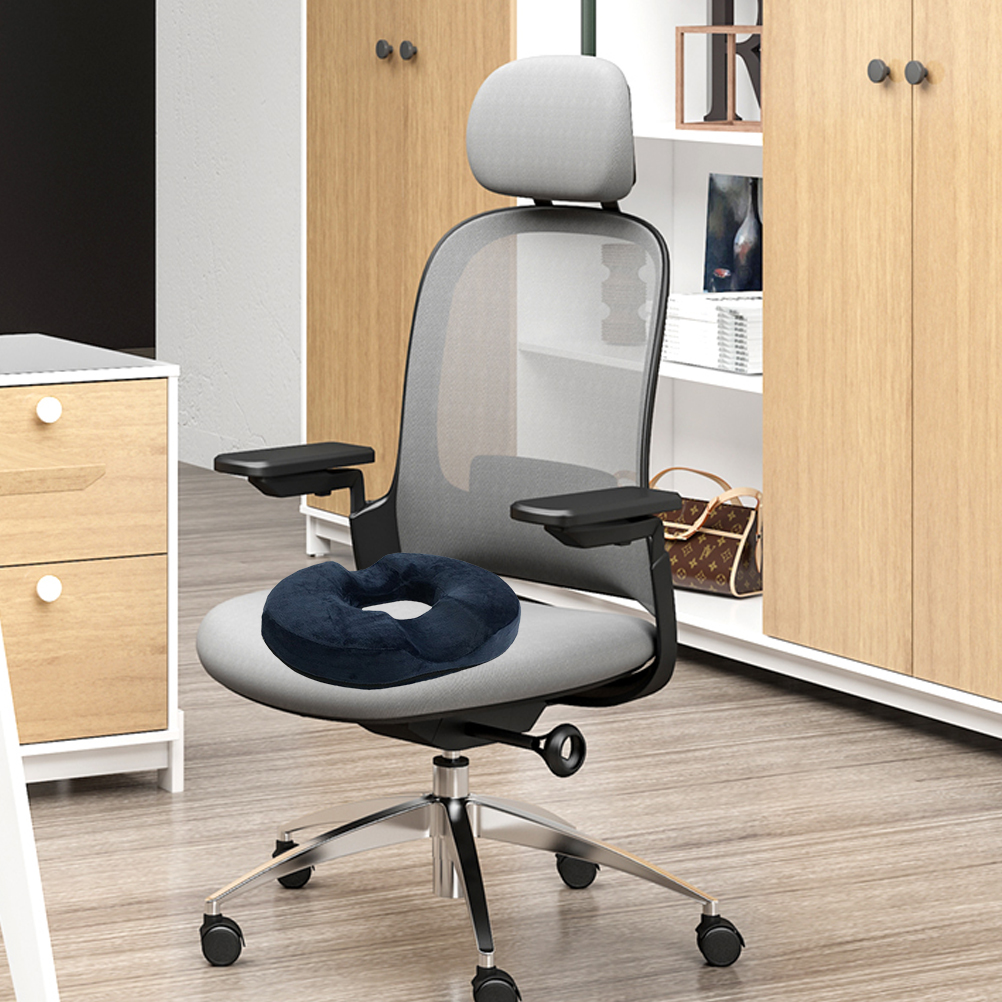 Schmerzlinderndes, Ringförmiges Kissen, Bequemer Schaumstoffsitz, Rundes Druckentlastendes Kissen, Ergonomischer Sitz