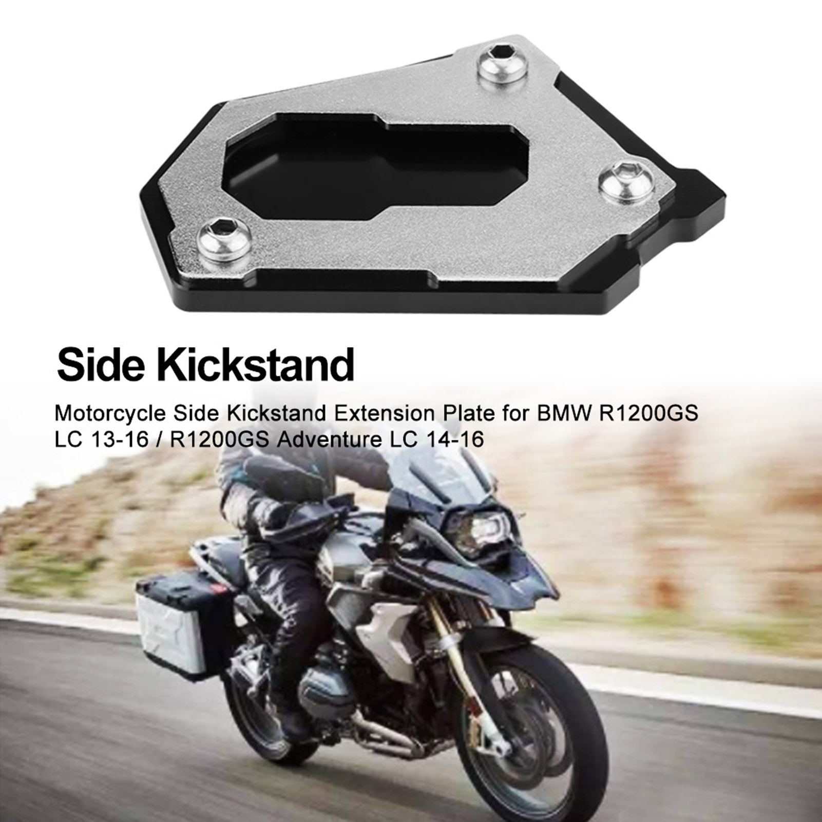 Seitenständer-verlängerungsplatte Für R1200gs Lc 13-16 / R1200gs Adventure Lc 14-16