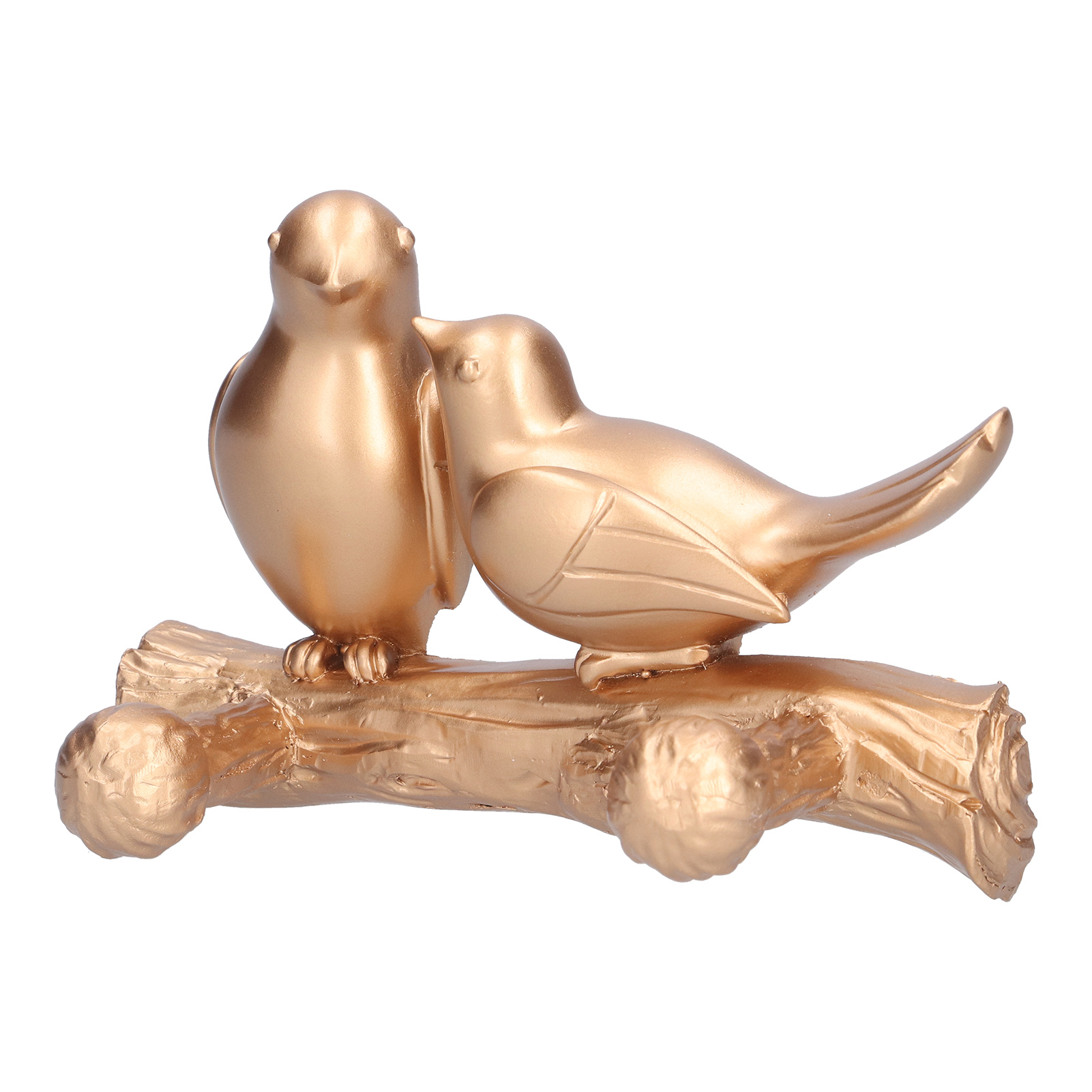 Kreatives 3d-vogel-wandbehang-set, Haken Ohne Bohren Für Den Eingangsbereich, Goldene Wandgarderobe (nx0181b1)