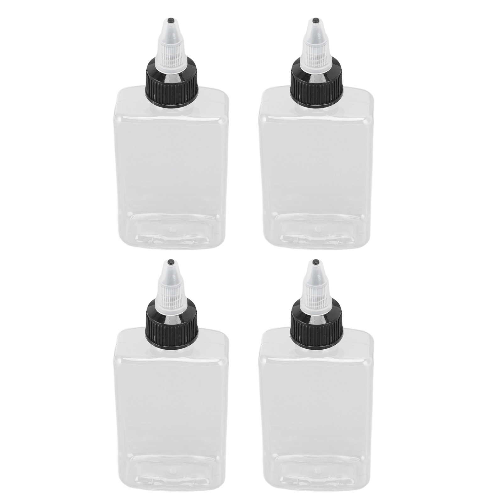 Set Mit 4 X 100 Ml Ölflaschen Für Grillabende Im Freien, Tragbare, Auslaufsichere Gewürzflaschen, Gewürzspender Für Camping