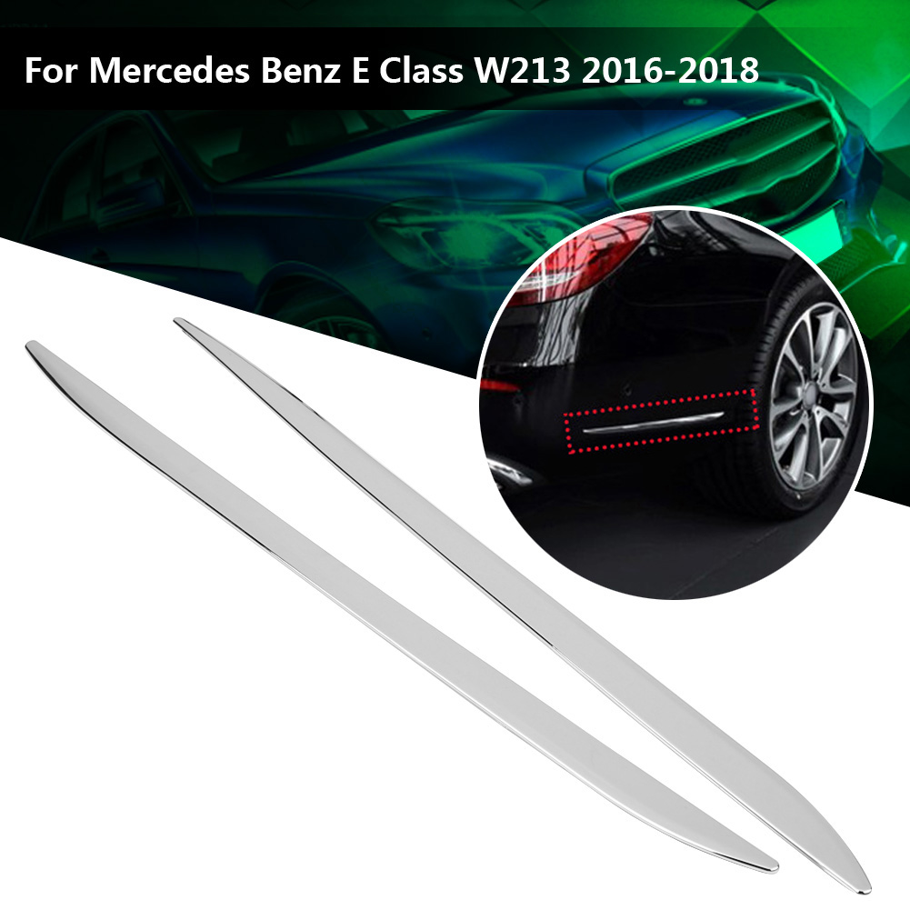 Seitlicher Schutzleisten Hinten Für Mercedes E-klasse W213 (2016–2018) – Zierleiste In Chrom