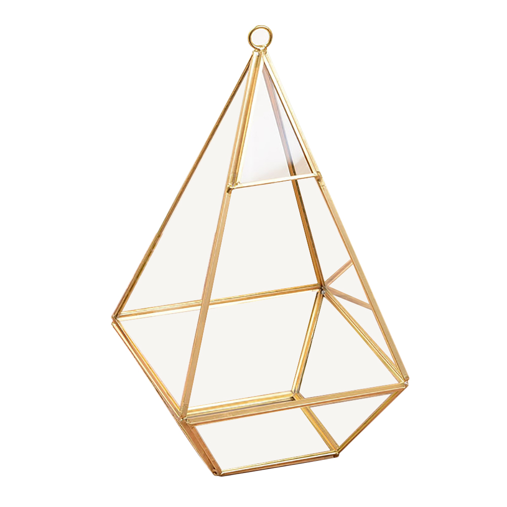 Geometrische Ringbox Aus Klarglas, Blumenform, Schmuckkästchen Für Hochzeiten, Wohndekoration.