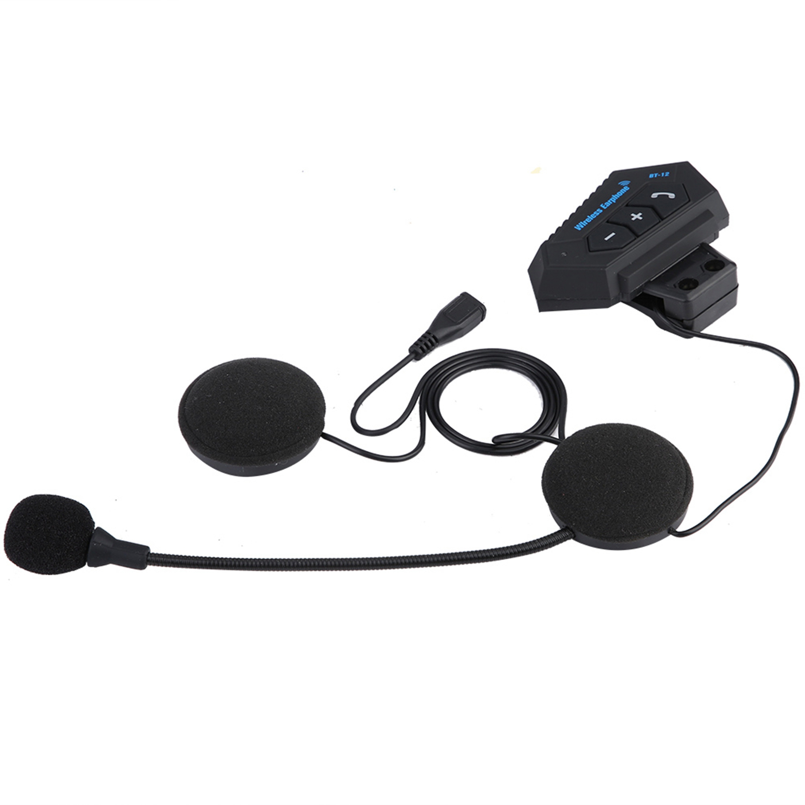 Motorrad-bluetooth-headset, 1 Paar Ohrhörer, Lautsprecher, Headset, Freisprechfunktion