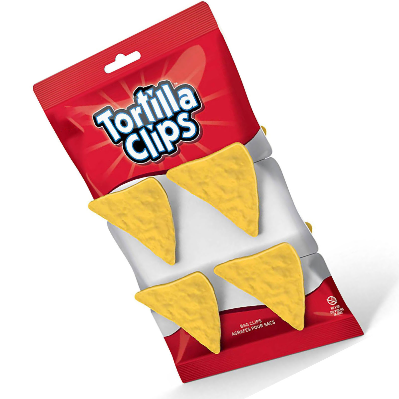 Set Mit 5 Kreativen Dreieckigen Kunststoffclips Für Chips, Snacks, Zum Verschließen Von Verpackungen, Zum Sichern Von Nähten Und Papieren