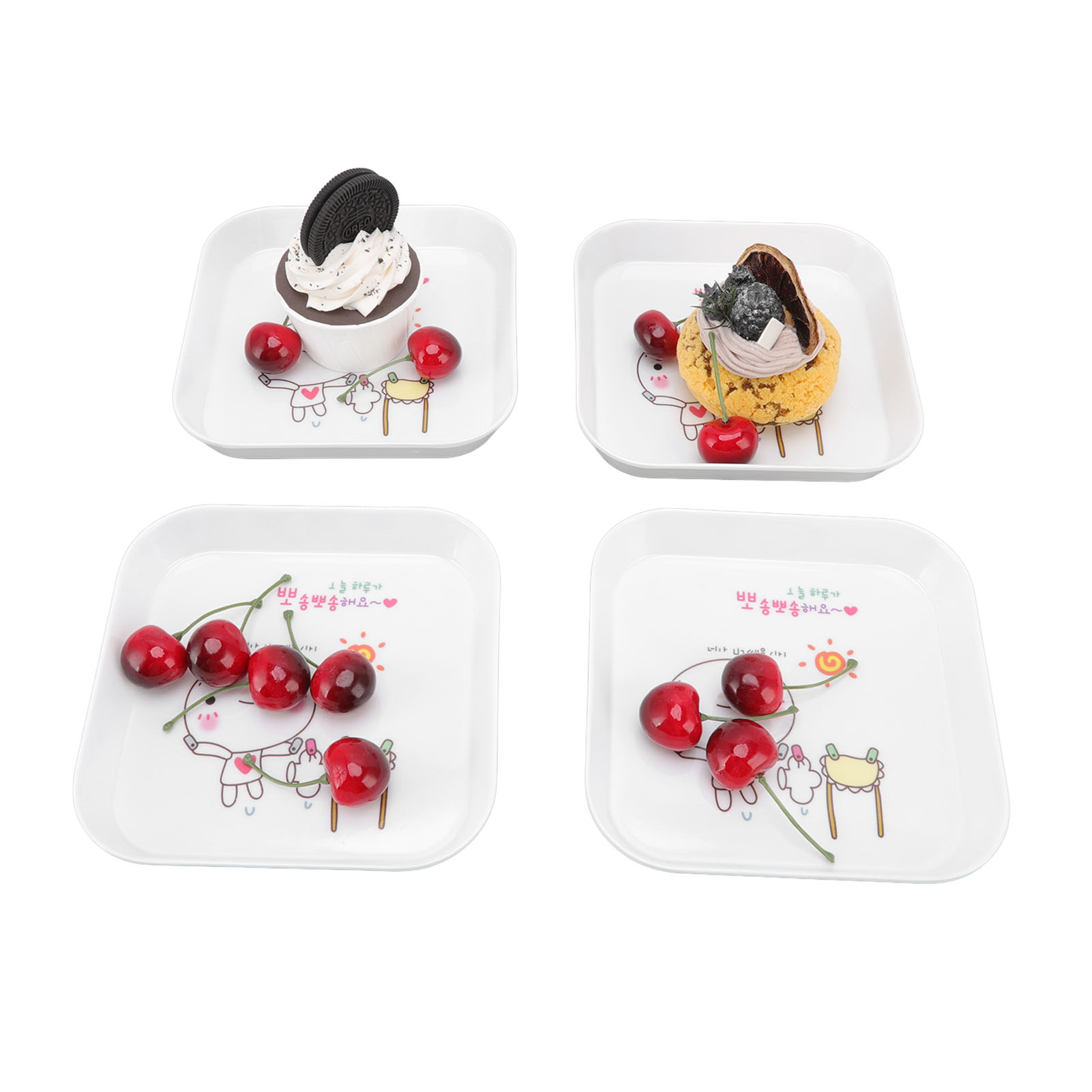 Snackteller, Auffangschale, Quadratische Knochenplatte, Obstschale, Abfallbehälter, Vorspeisenbehälter, Haushaltsartikel, Wäscheständer