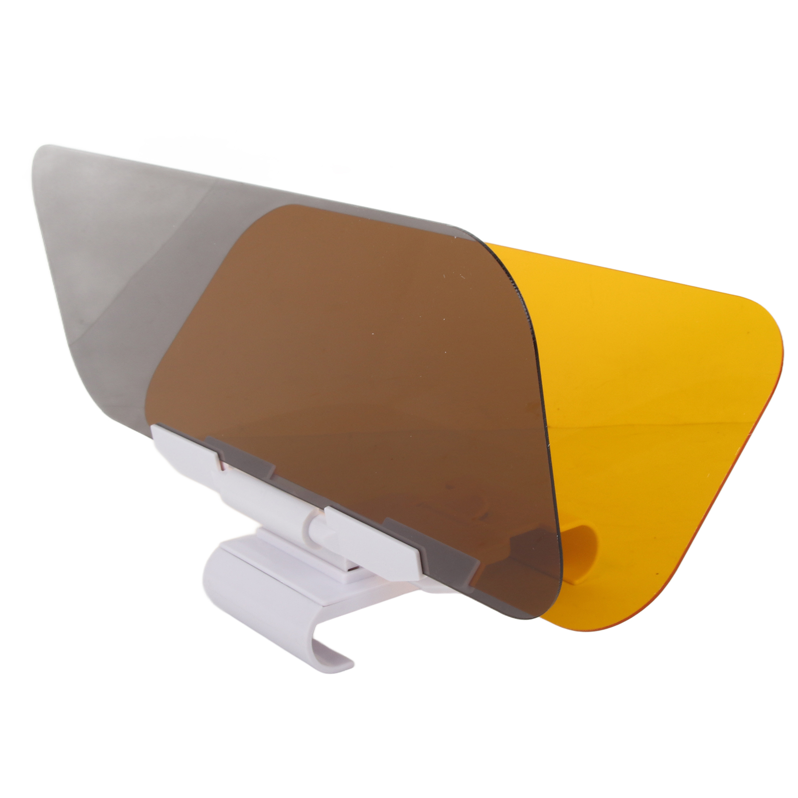 2-in-1-auto-sonnenblende, Transparente Blendschutzverlängerung Für Tag- Und Nachtfahrten, Glasvisier