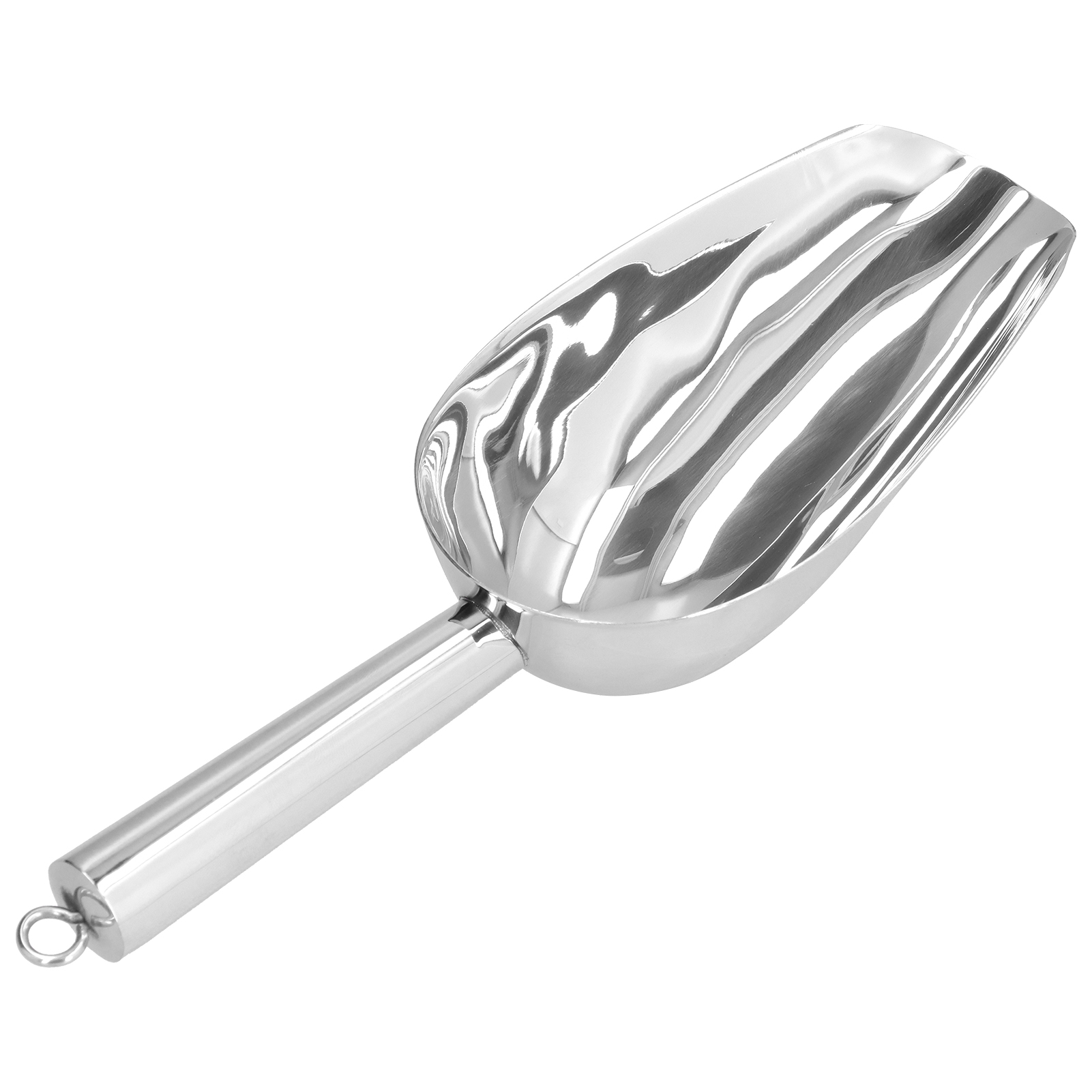 Schöpfkelle Aus Edelstahl Für Lebensmittel, Eis, Tee, Trockenfrüchte, Müsli, Naturkost.