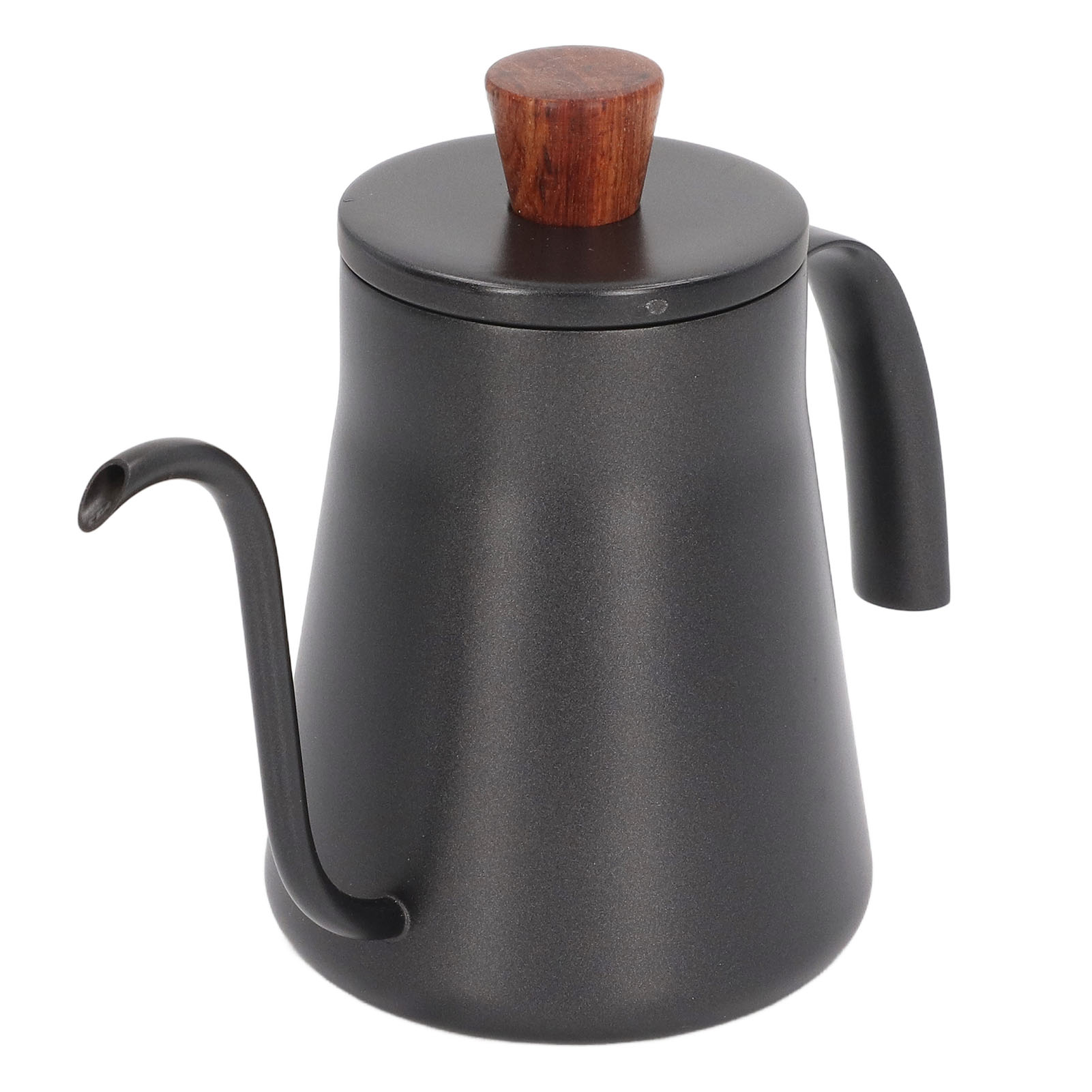 400-ml-filterkaffeekanne, Edelstahlkessel Mit Feinem Ausguss, Kaffeemaschine Mit Deckel