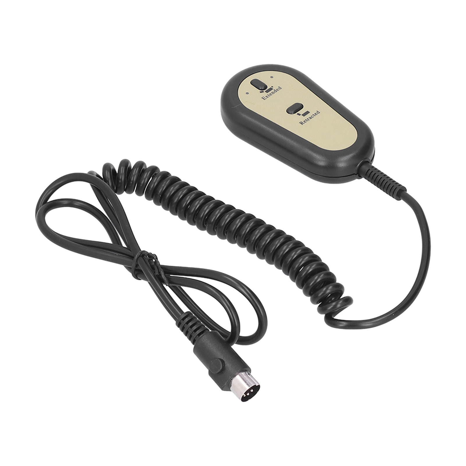 Kürbisförmige Fernbedienung Für Elektrisches Sofa, Motorisiertes Hubbett, Verstellbare Matratzensteuerung, Zweiknopfschalter Mit Geradem 5-poligem Stecker (spiralkabel).