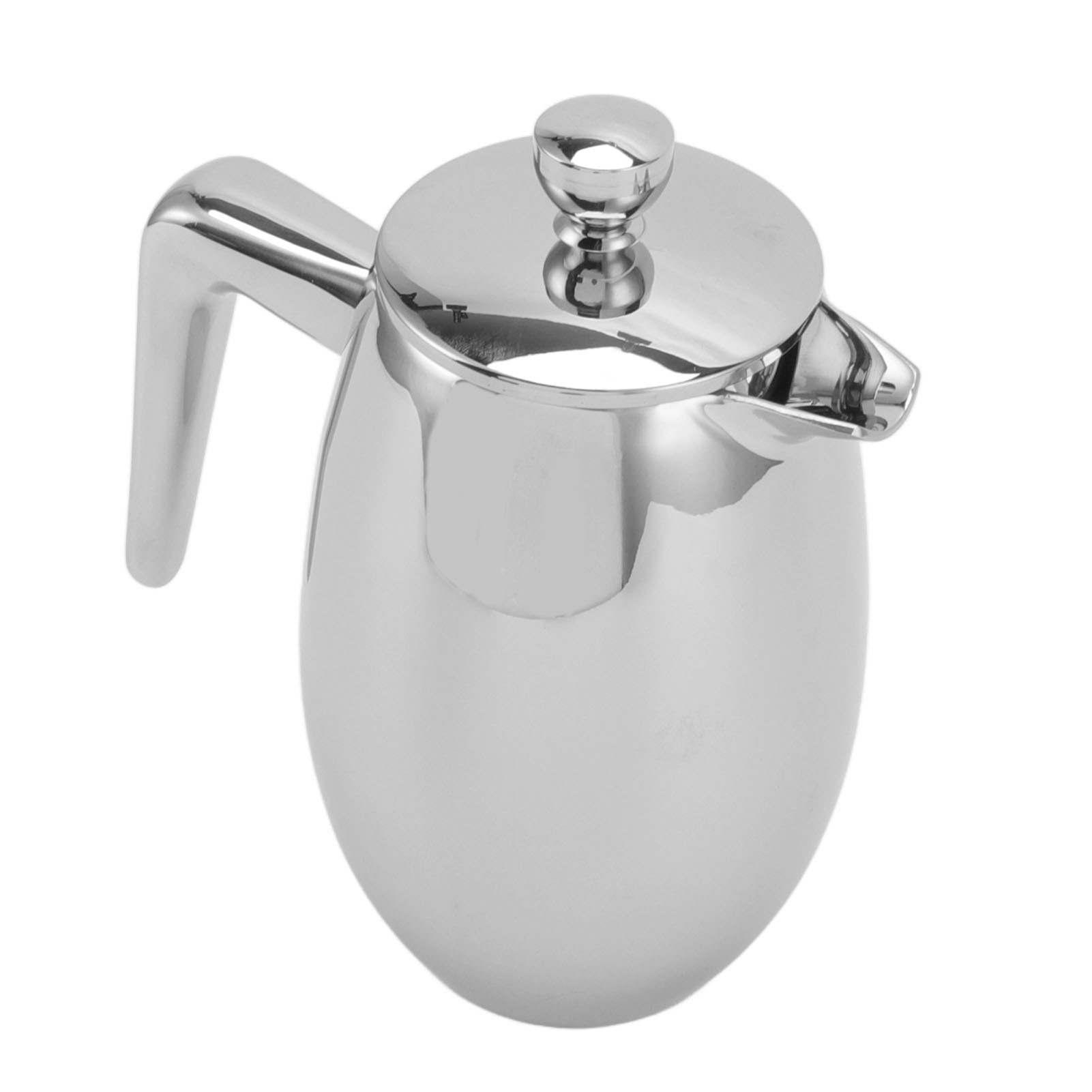 Französische Presse Aus Edelstahl 304, Doppelwandig, U-förmiger Ausguss, Manueller Teefilter Für Den Hausgebrauch, 350 Ml