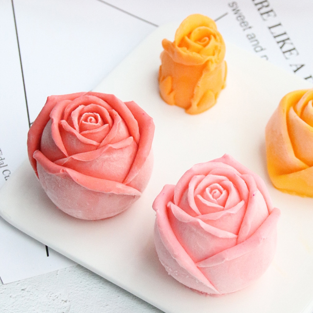 Rosa Mousse-kuchenform Mit 6 Mulden, Diy-seife, Schokolade, Partygebäck