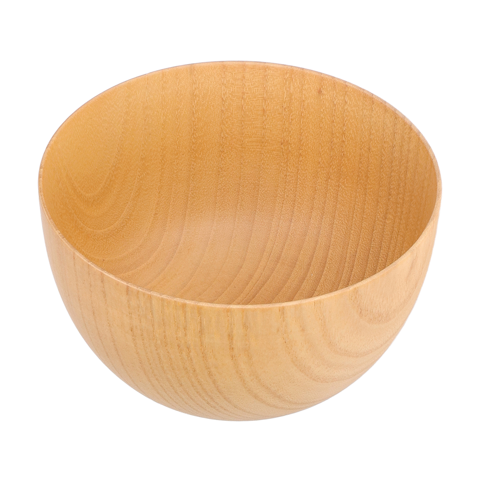 Schale Aus Hellem Jujube-holz, Minimalistisches Naturgeschirr, Große Reisschale, Teller Aus Rohholz
