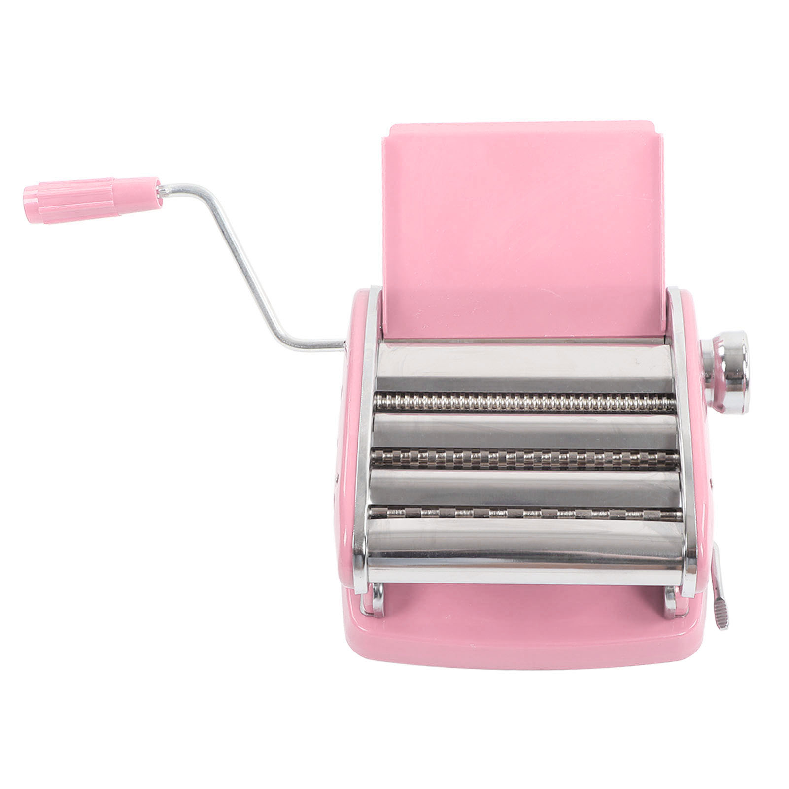 3-klingen-saugbecher – Kompakte, Multifunktionale Manuelle Nudelpresse Für Den Hausgebrauch, Besonders Robust, Ideal Für Pasta Und Ravioli, Sakura Pink