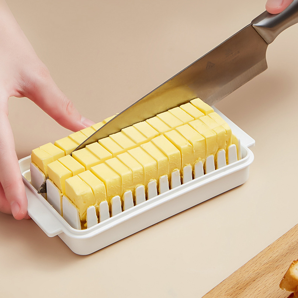 Rechteckige Aufbewahrungsbox Für Käse, Butter, Im Kühlschrank, Mit Deckel, 1 Stück, Wie Abgebildet.