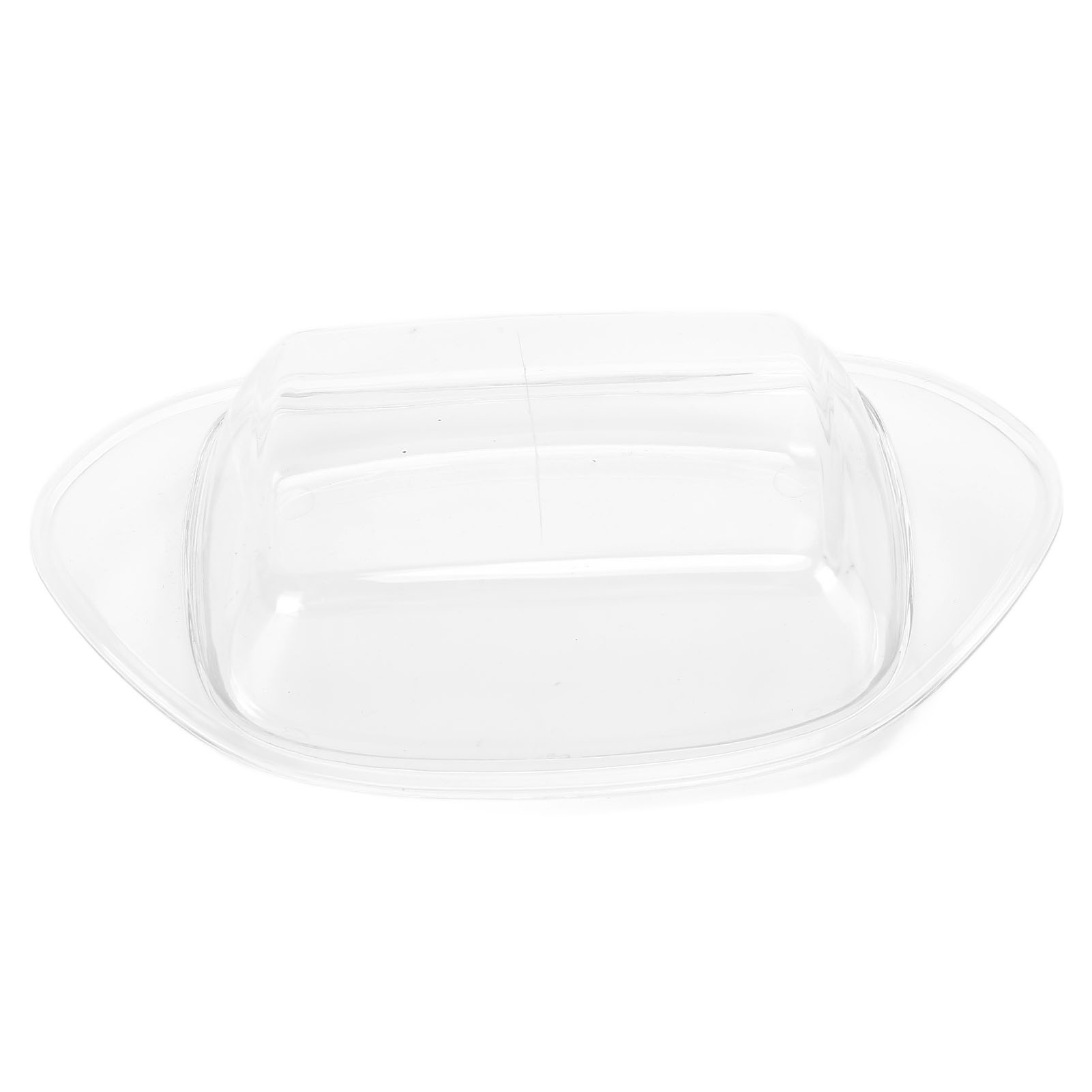 Butterausstecher Mit Deckel, Butterausstecher, Käseaufbewahrungsbox, Luftdichter Backbehälter, Transparente Bootsform