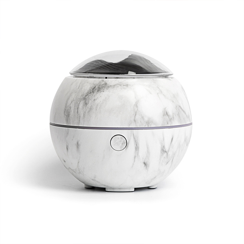 100-ml-aromatherapie-diffusor, Leise, Stabil, Elegantes Design, Usb-anschluss, Duft-luftbefeuchter Für Auto Und Schlafzimmer, Marmoroptik