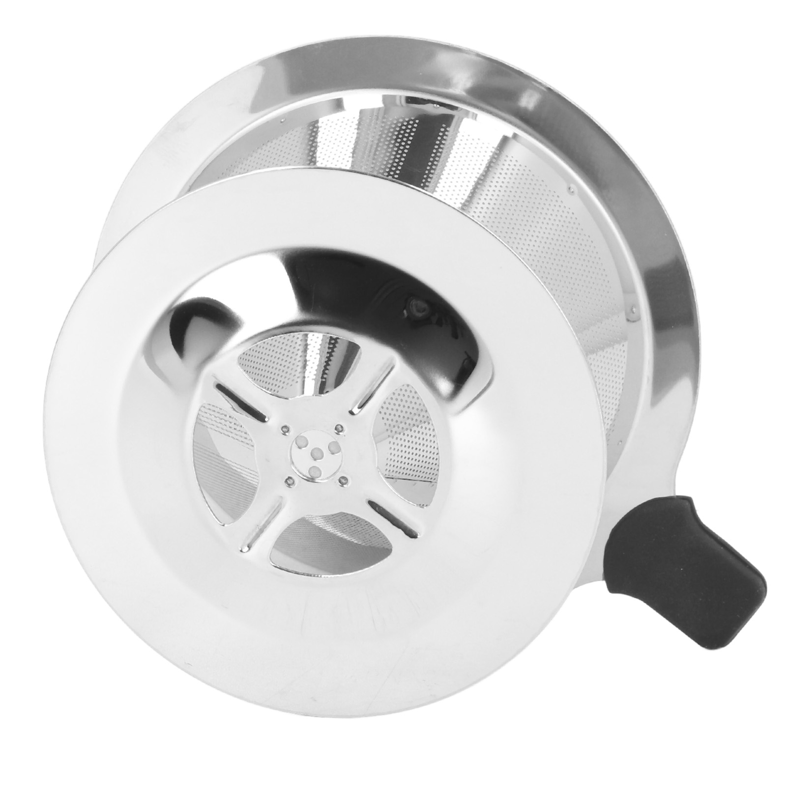 Kaffeefilter Aus Edelstahl, Handfilterkanne Ohne Papierfilter, Tropffiltertrichter Für Kaffee, 1-2 Tassen