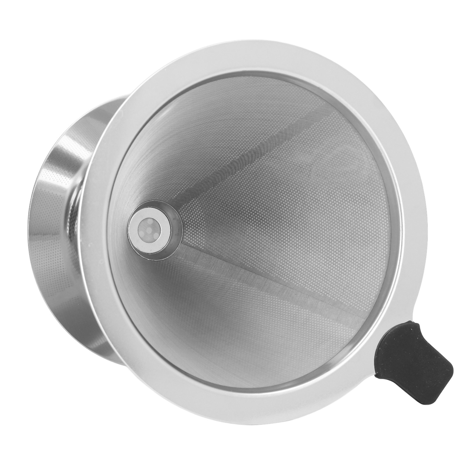 Kaffeefilter Aus Edelstahl, Kanne Ohne Papierfilter, Tropftrichter Für 2 Bis 4 Tassen