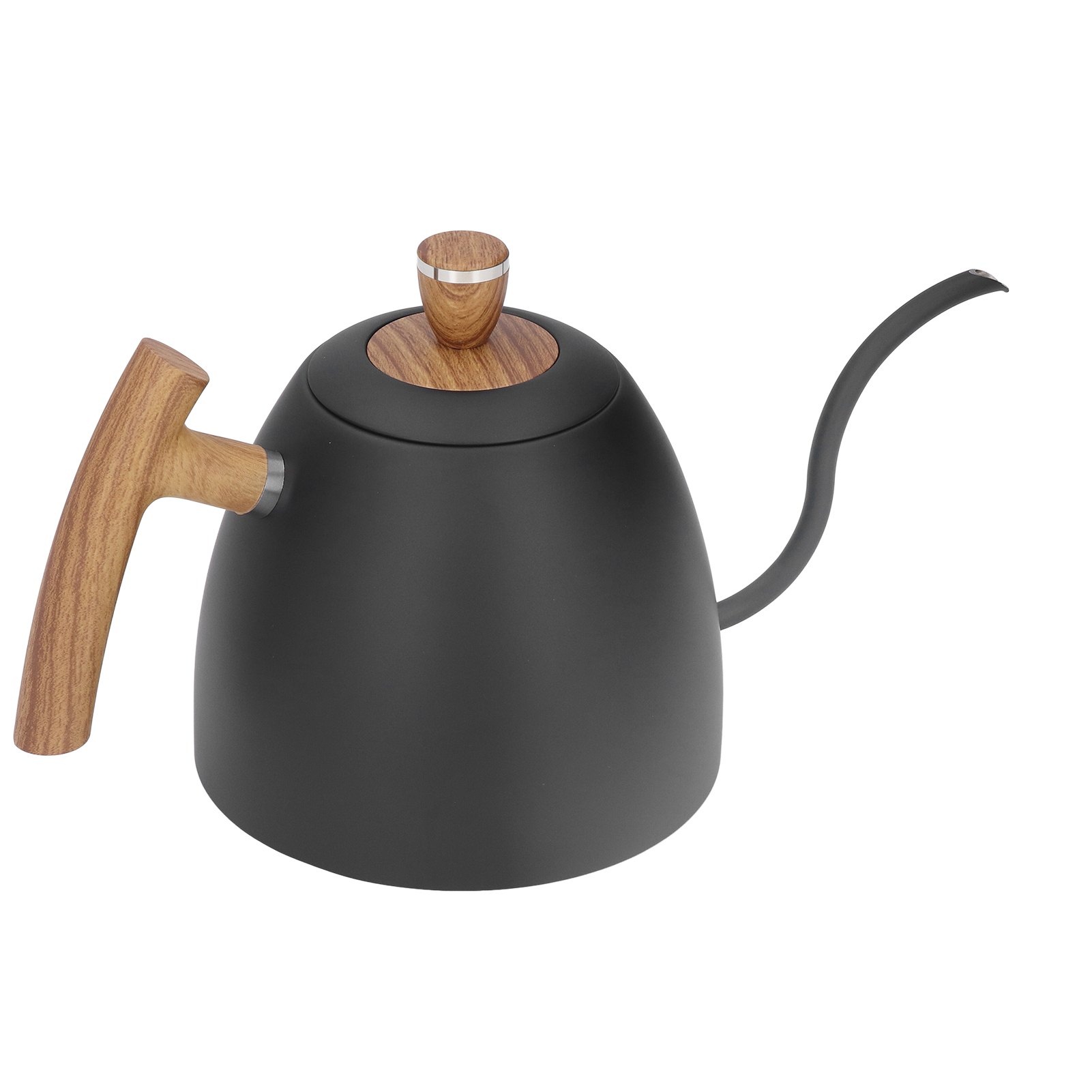 800-ml-kaffeekanne Für Schwarzen Kaffee, Langer, Dünner Ausguss, Großes Fassungsvermögen, Edelstahl 304