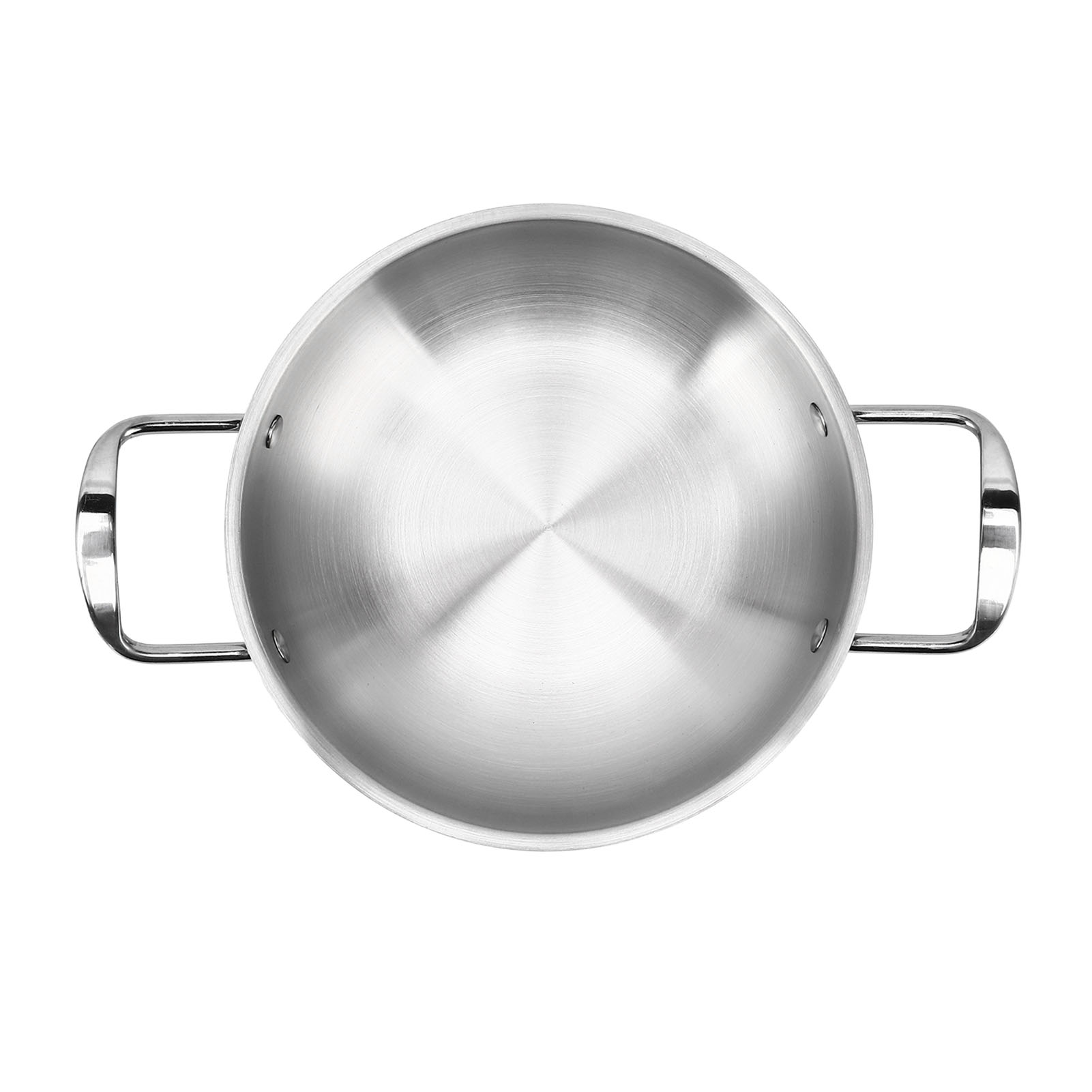 Koreanischer Topf, 24 Cm, Aus Gebürstetem Edelstahl, Für Nudeln, Hot Pot, Eintöpfe, Meeresfrüchte, Für Den Hausgebrauch, Mit Zwei Griffen, Gasgeeignet