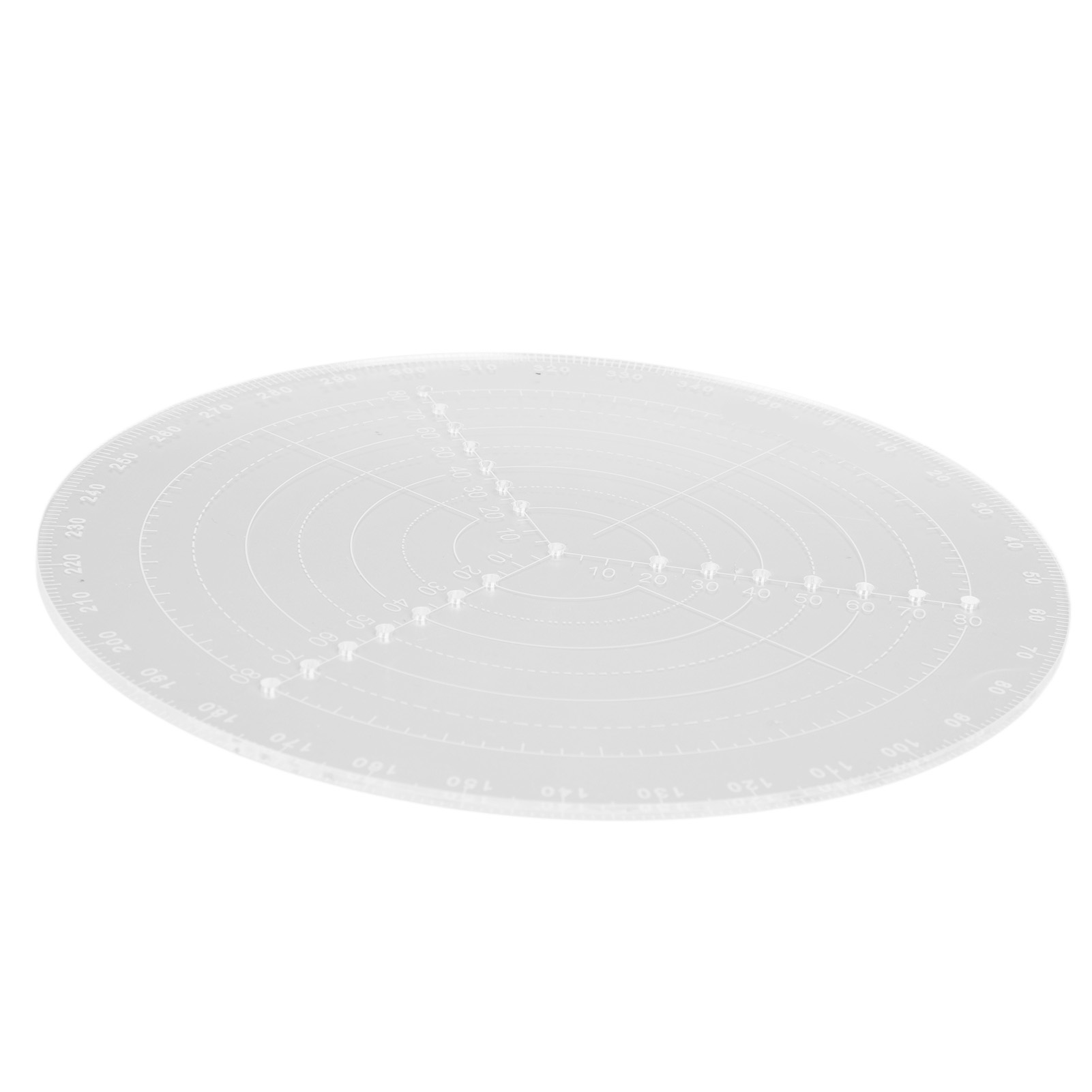 Zentrierlineal Für Drechselbänke, Holzbearbeitungswerkzeug, Holzzirkel Zum Finden Der Mitte Von Baumstämmen, Kreismarkierungslineal, Kleines Zentrierlineal (20 Cm Durchmesser)