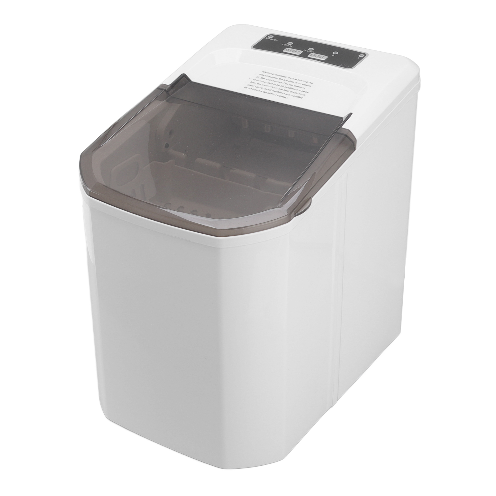 Automatischer Eiswürfelbereiter Für Die Arbeitsplatte (160 W), Produziert 9 Eiswürfel In 8 Minuten, Robustes Abs-gehäuse, Für Zuhause, Bar Und Büro, 220-v-eu-stecker