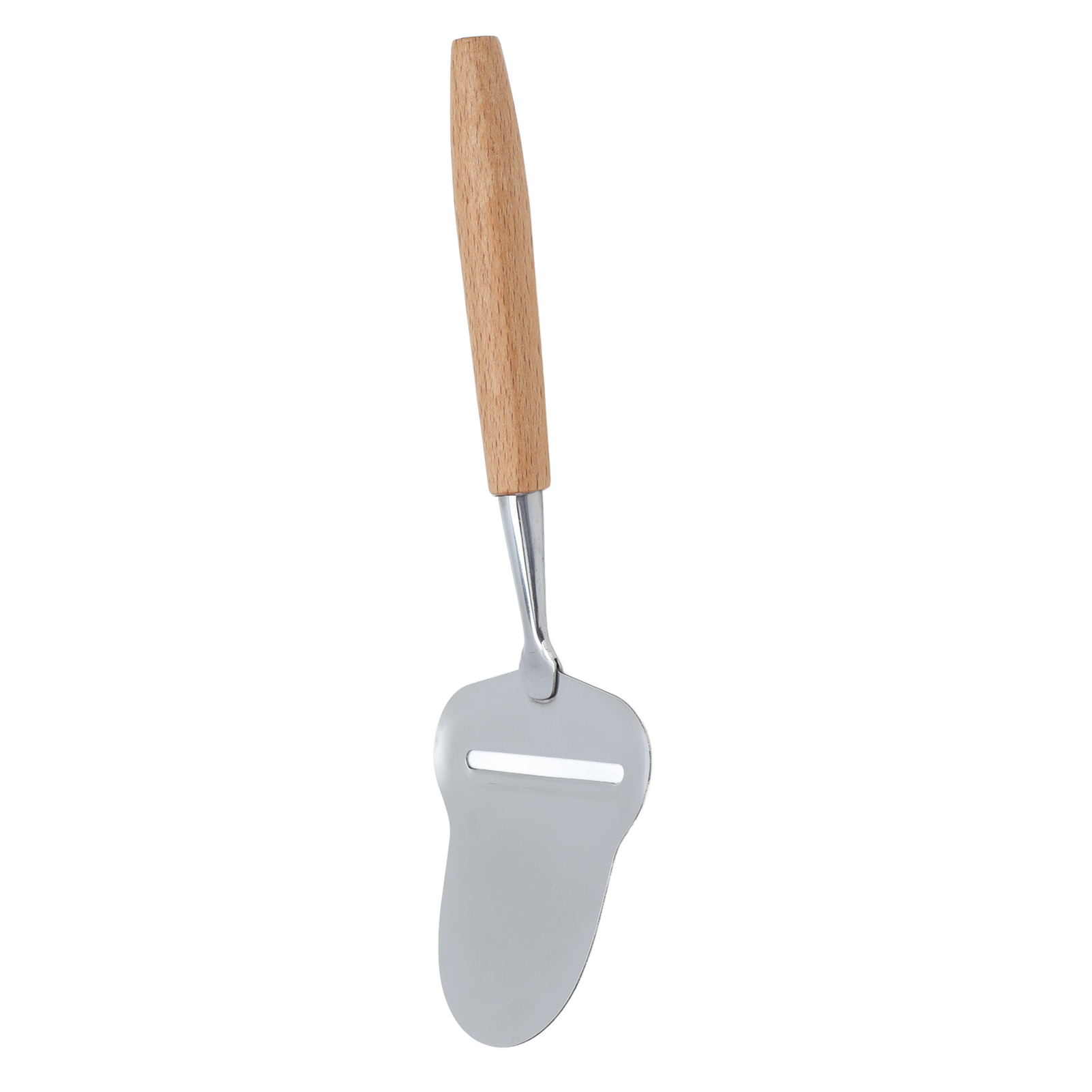 Käsereibe Aus Edelstahl Mit Holzgriff, Geradliniges Design, Ideal Für Butter Und Gebäck