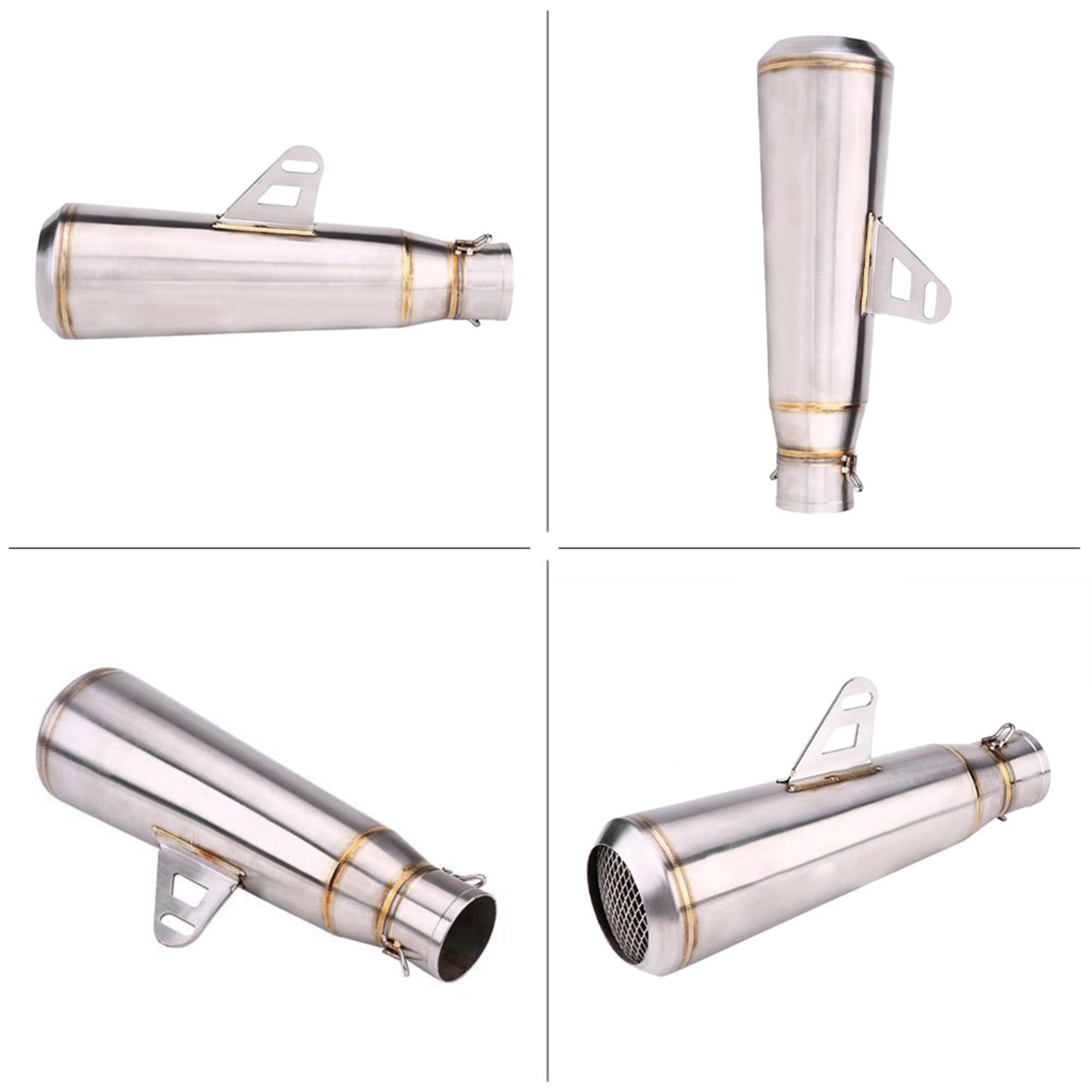 Universeller 51-mm-motorradauspuff, Modifizierter Schalldämpfer Für Kawasaki, Honda, Yamaha, Style 2