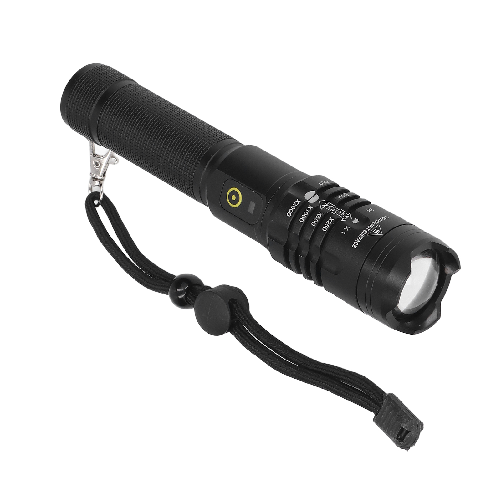 Super Leistungsstarke P50-taschenlampe, Aluminium-teleskopzoom, Usb-aufladbar, 5 Leuchtmodi, Wasserdicht Für Den Außeneinsatz, Zum Wandern, Campen, Reisen, Für Notfälle Zu Hause (batterie Nicht Enthal
