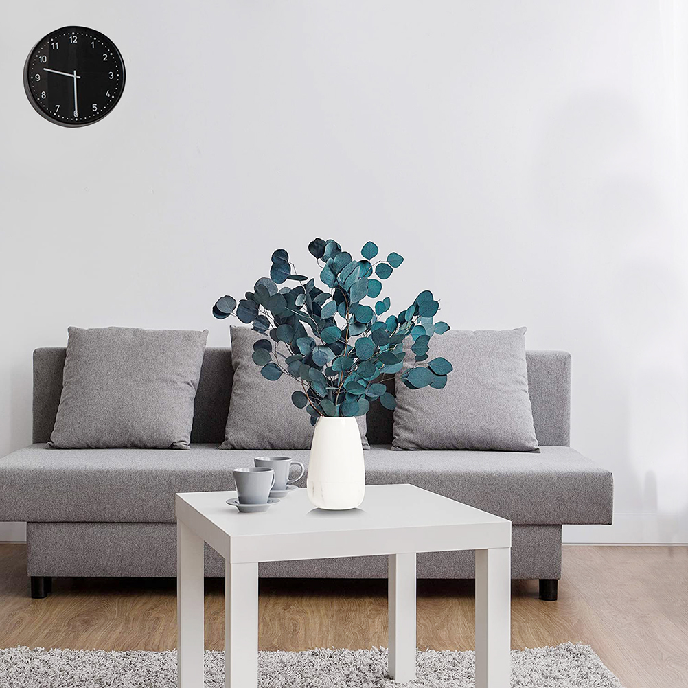 Getrockneter Eukalyptusblütenstrauß, Ewige Haltbarkeit, Wohnzimmer- Und Innendekoration.