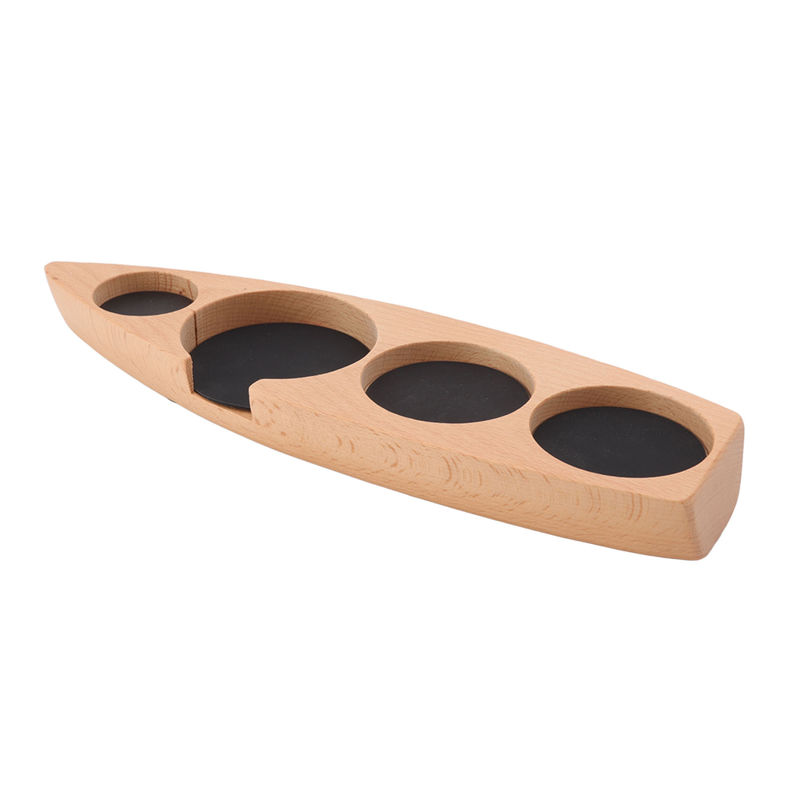 Aufbewahrungsständer Aus Buchenholz Für Kaffeetamper, Aufbewahrungsbasis Für 51 Mm/2,0 Zoll Und 53 Mm/2,1 Zoll Tamper, Kleiner Holzständer Für Kaffeemaschine.