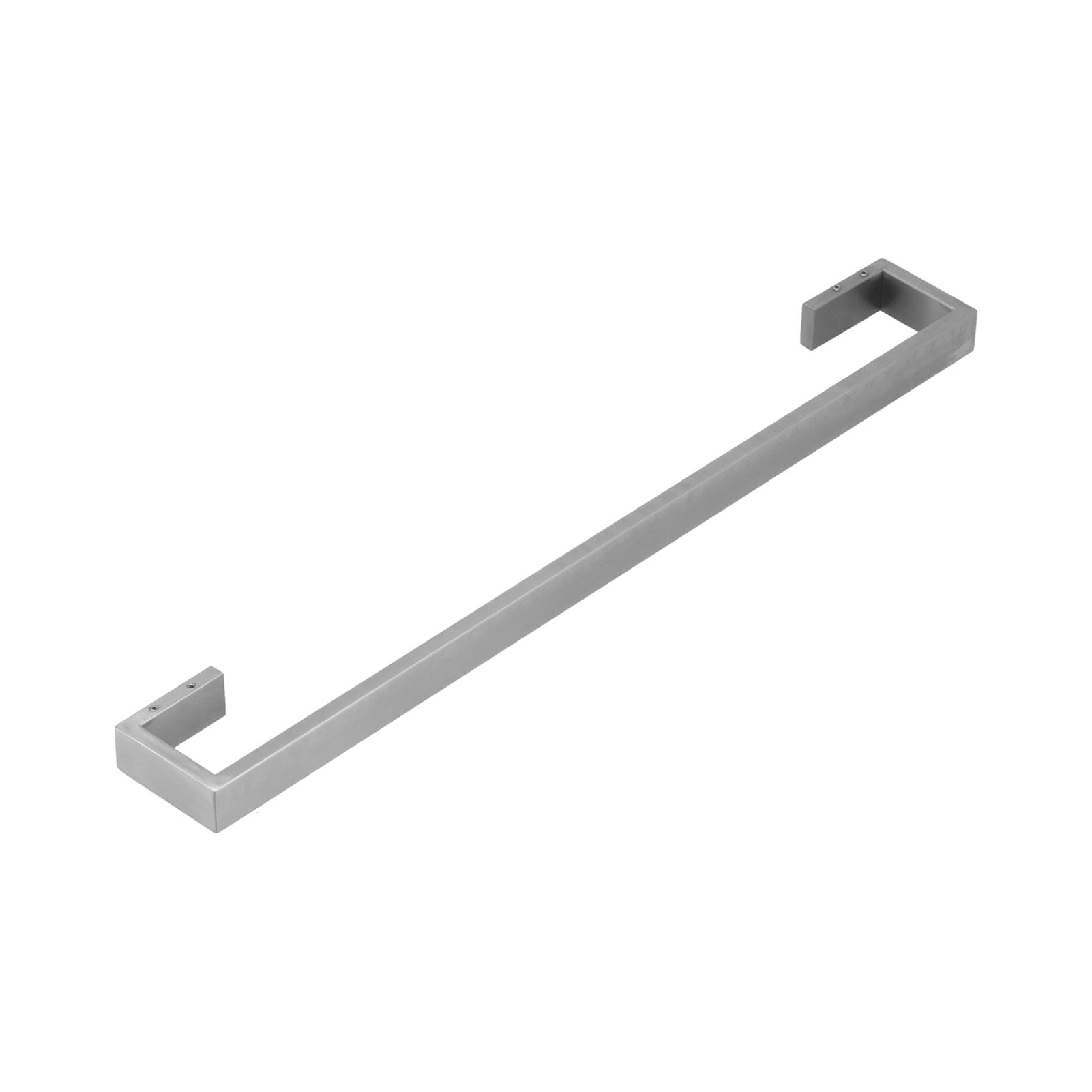 60 Cm Lange Handtuchstange Aus Gebürstetem Edelstahl, Wandmontage, Einreihig, 60 Cm Lang, Gebürstete Oberfläche