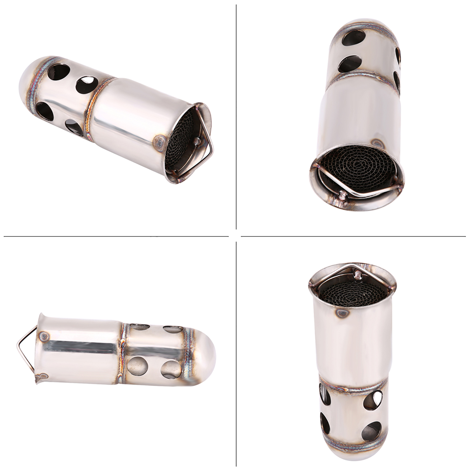 Universeller 51-mm-schalldämpfer Für Motorradauspuffanlagen, Geräuschdämpfungseinsatz Typ 1