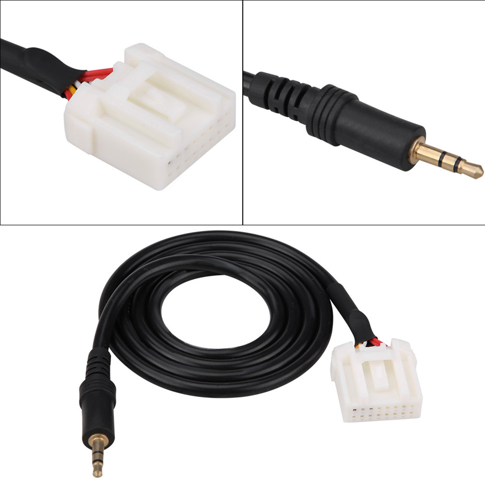 3,5-mm-aux-eingangs-audioadapterkabel Für Mazda 3/6, Kompatibel Mit Radio, Mp3-player Und Smartphone.