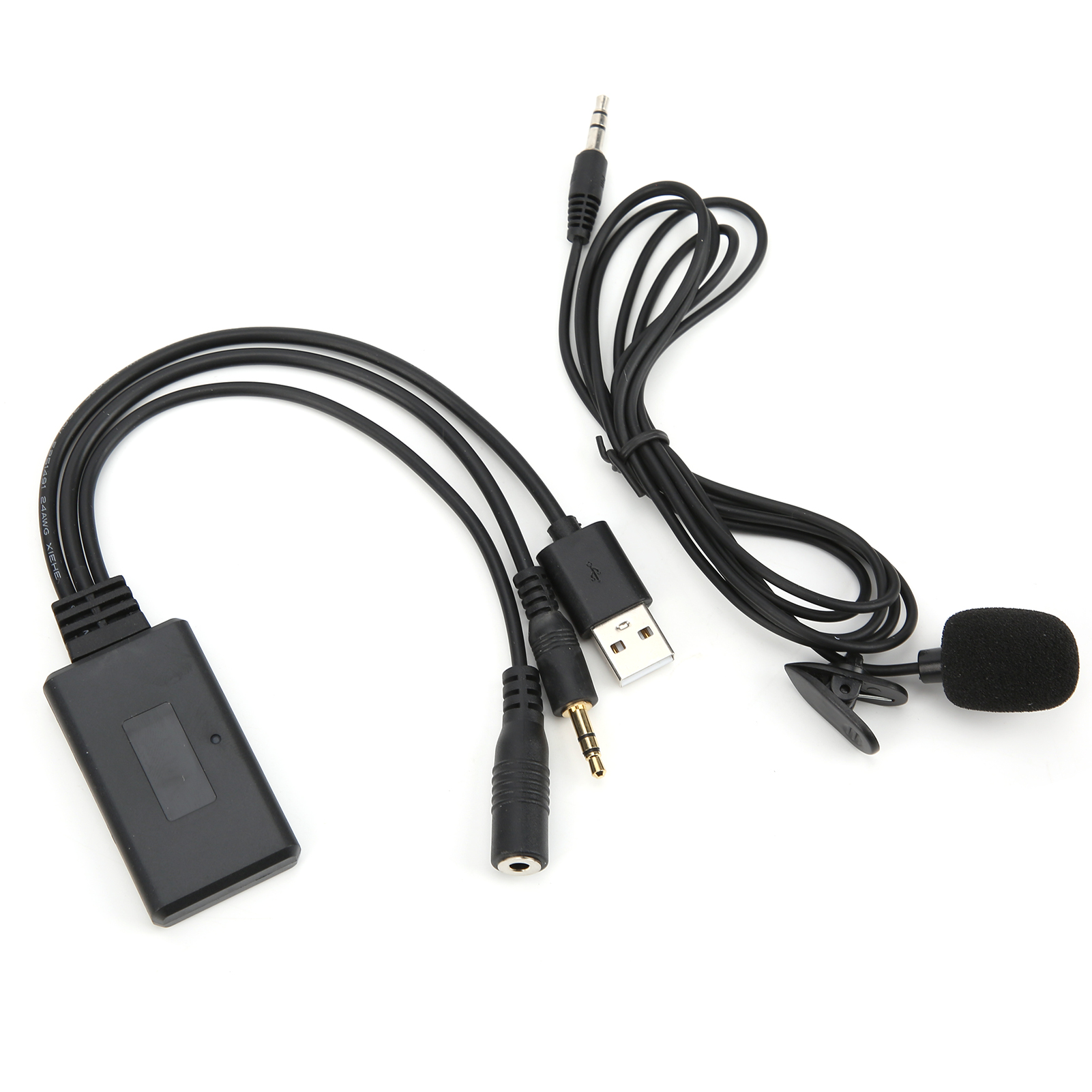 Bluetooth 5.0 Aux-adapterkabel Mit Mikrofon Für Freisprechanrufe, Ersatz Für Ford Focus/mondeo