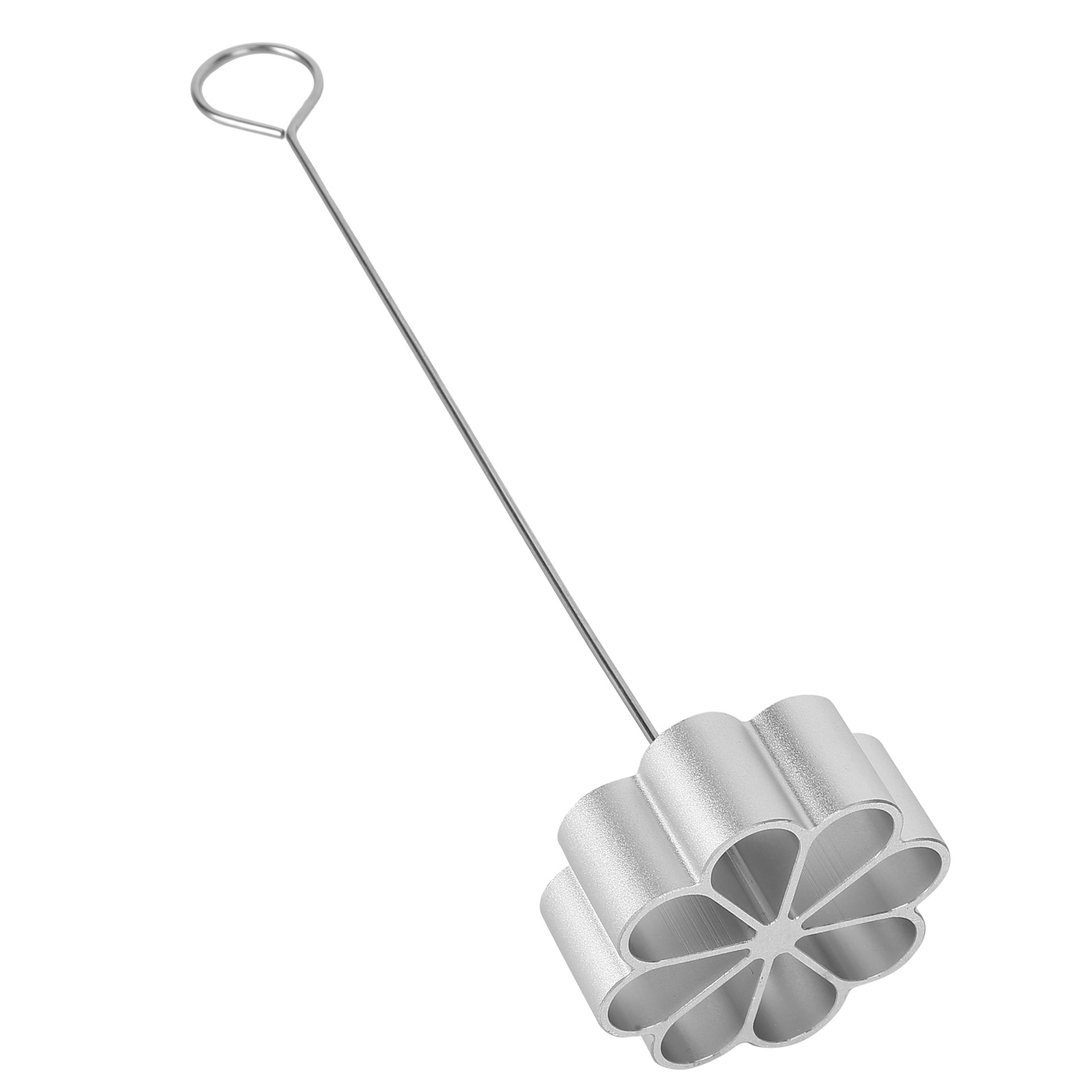 Set Aus Aluminium-gebäckformen Für Donuts, Kekse, Honigkuchen, Chrysanthemenmuster.
