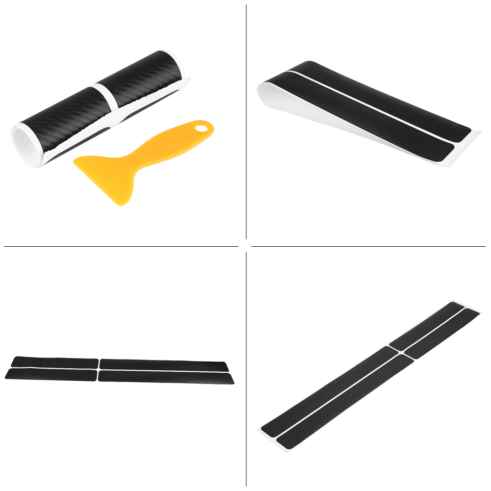 Universelle, Rutschfeste Einstiegsleisten-schutzplatten Für Autos, Set Mit 4 Schutzaufklebern