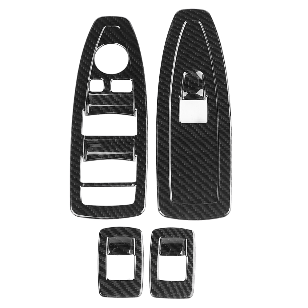 Fensterheberschalter-rahmenblenden In Carbonfaser-optik Für Bmw X1 2016-2019