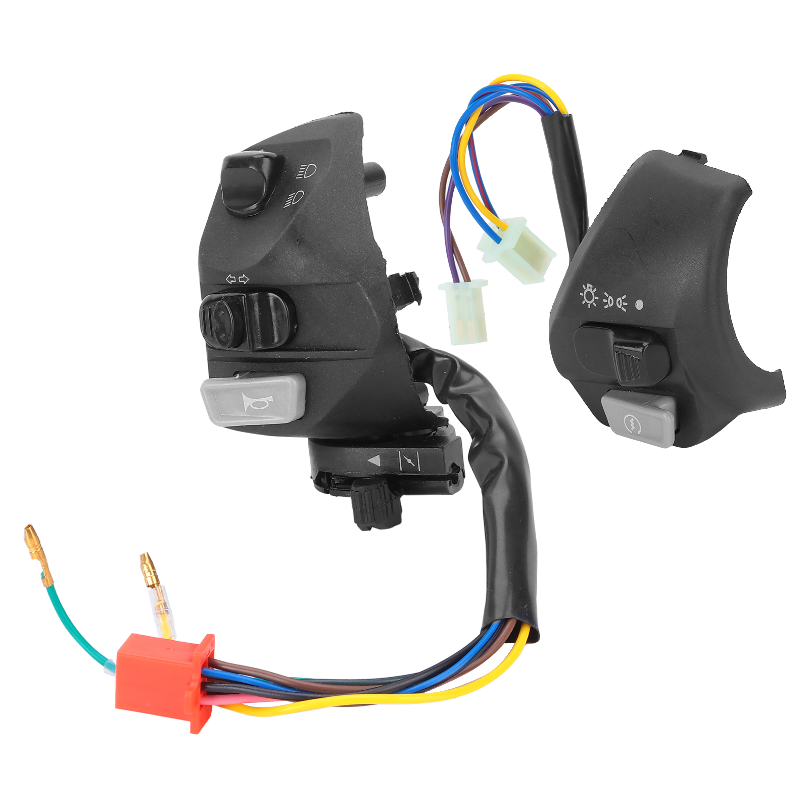 2 Universelle 22-mm-scheinwerferbedienungsgriffe Für Motorrad/quad – Lenkerschalter